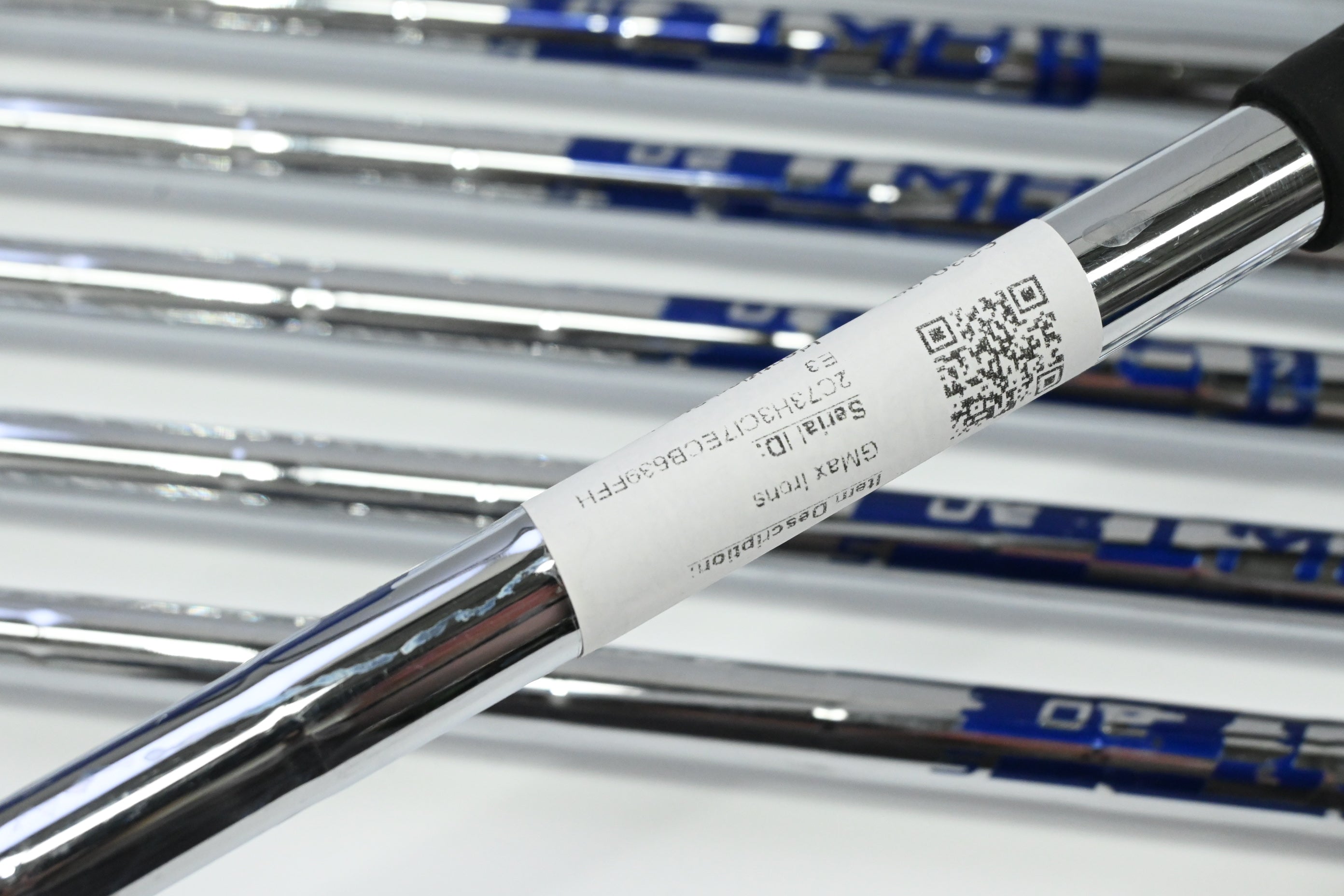 Ping GMax Irons / 4-PW+UW / Silver Dot / Stiff Flex Ping AWT 2.0 Shafts