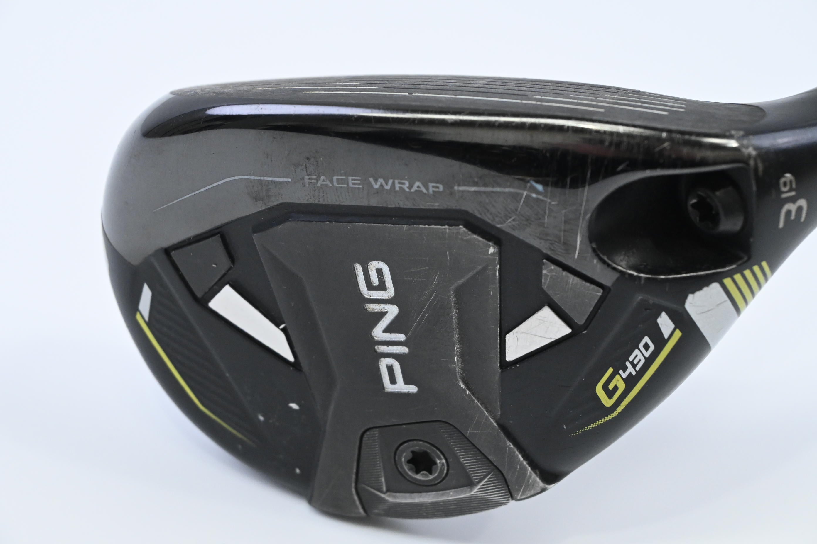 Ping G430 #3 Hybrid / 19 Degree / Stiff Flex Ping Alta CB Black 70 Shaft