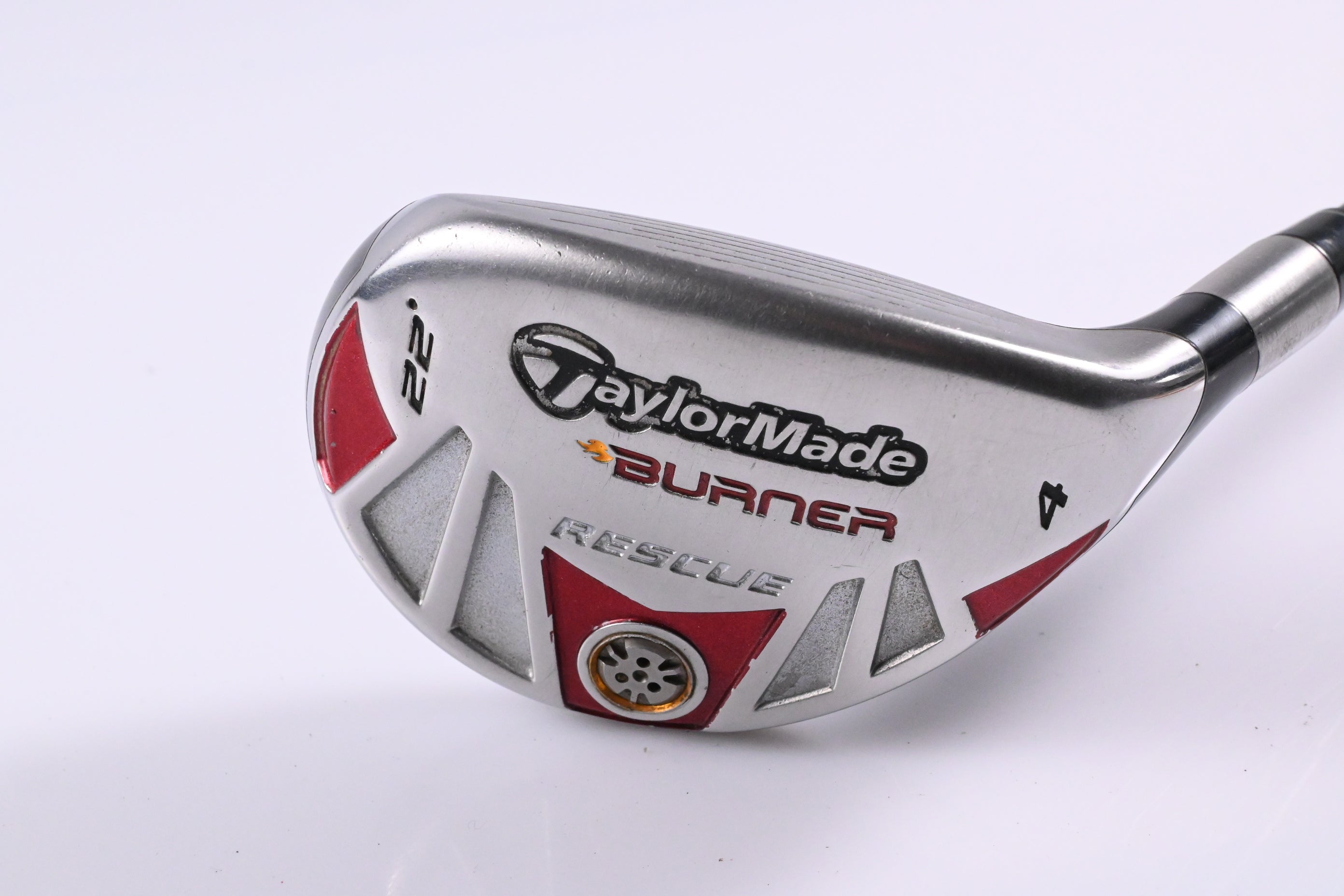 Taylormade Burner 2007 #4 Hybrid / 22 Degree / Stiff Flex Reax 65 Shaft
