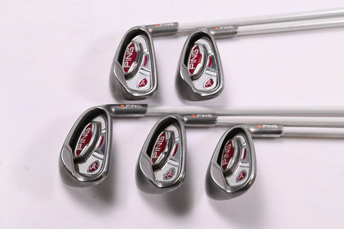 Ladies Ping Faith Hybrid Combo Irons / 7-PW+SW / Orange Dot / Ladies Flex Ping