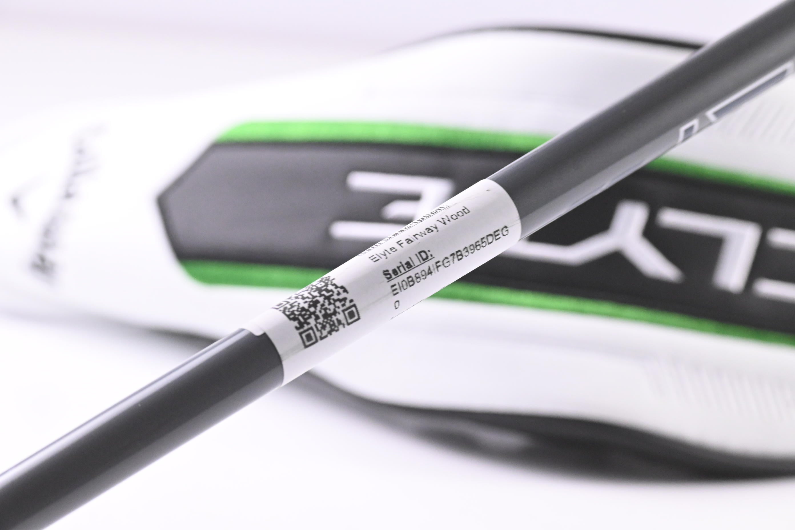 Callaway Elyte #3 HL Wood / 16.5 Degree / Stiff Flex Denali Charcoal 70 Shaft