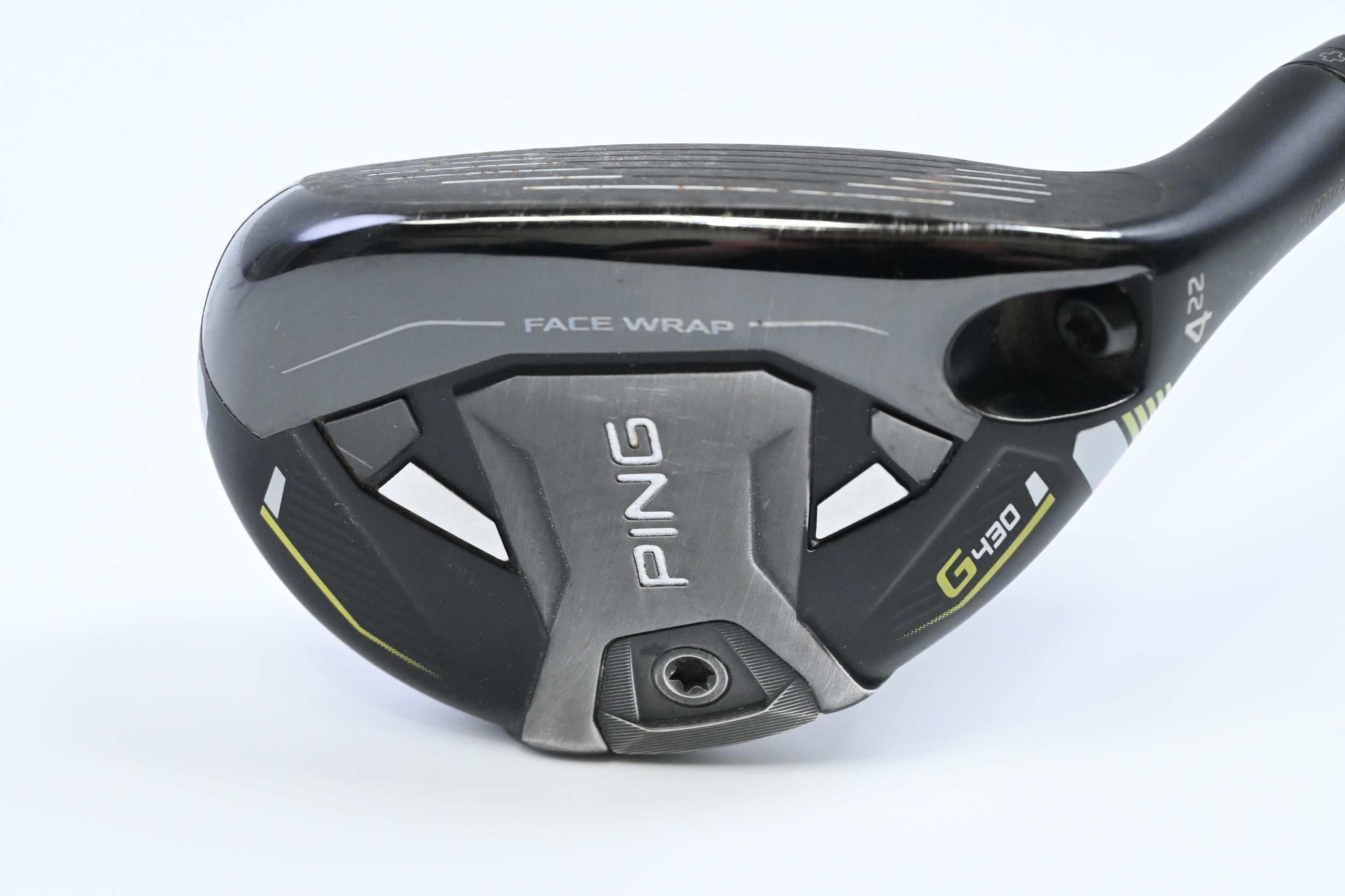 Ping G430 #4 Hybrid / 22 Degree / Regular Flex Ping Alta CB Black 70 Shaft