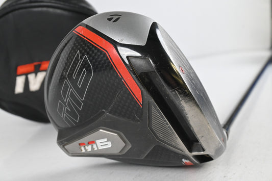 Taylormade M6 Driver / 10.5 Degree / Stiff Flex Fujikura Atmos Black 6 Shaft