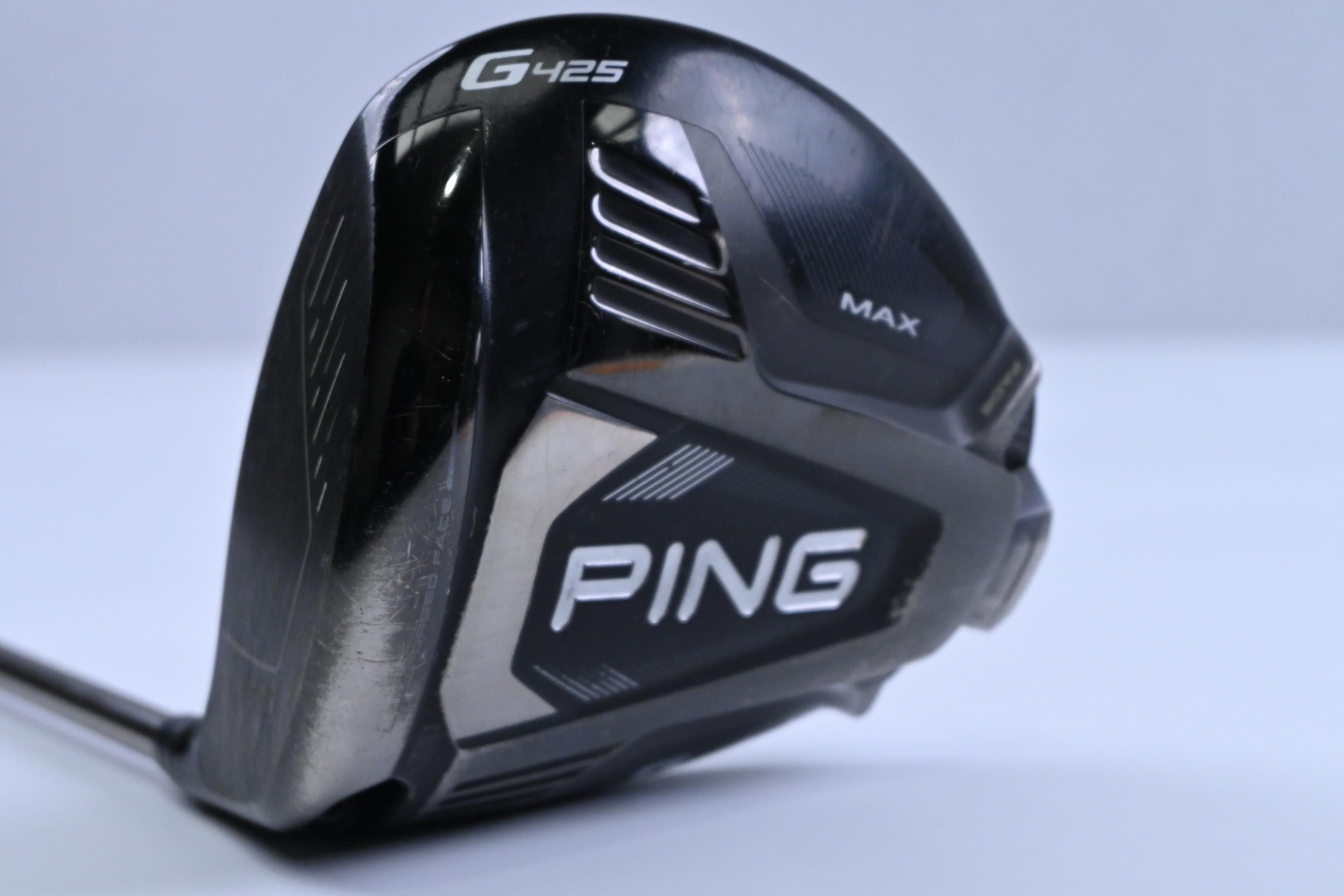 Left Hand Ping G425 Max Driver / 10.5 Degree / Stiff Flex Ping Tour Chrome 65