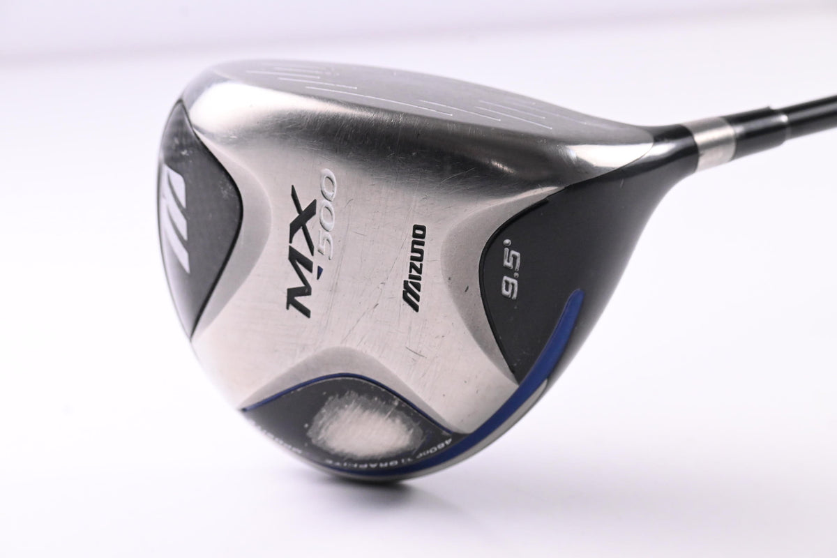 Mizuno MX-500 Driver / 9.5 Degree / Stiff Flex Fujikura Fit On E 160 Shaft
