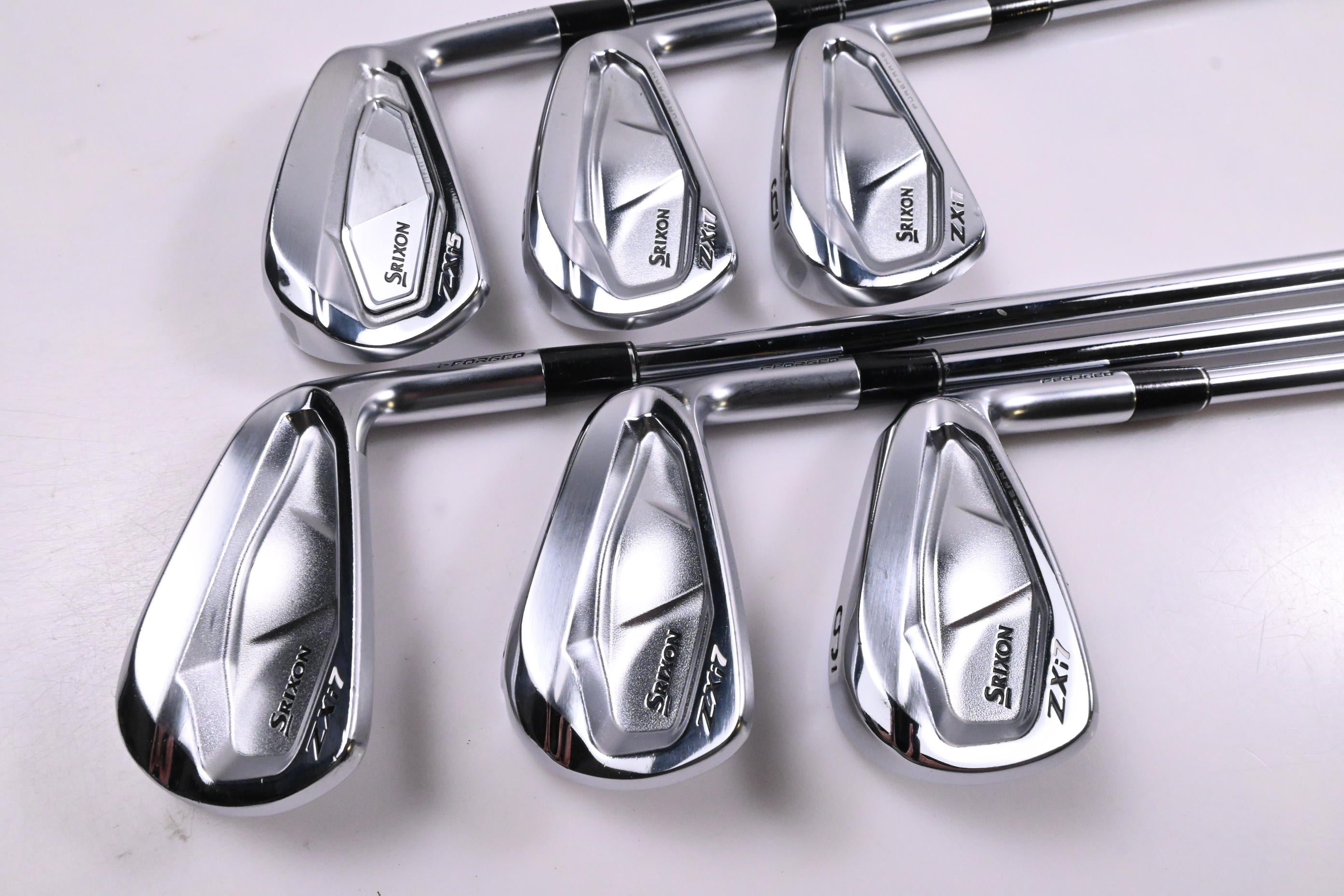 Srixon ZXi5/ZXi7 Irons / 4-9i / Stiff Flex Project X Shafts