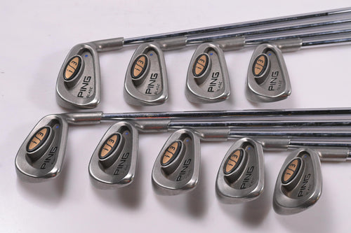 Ping i3 Irons / 3-PW+SW / Blue Dot / Stiff Flex Ping JZ Shafts