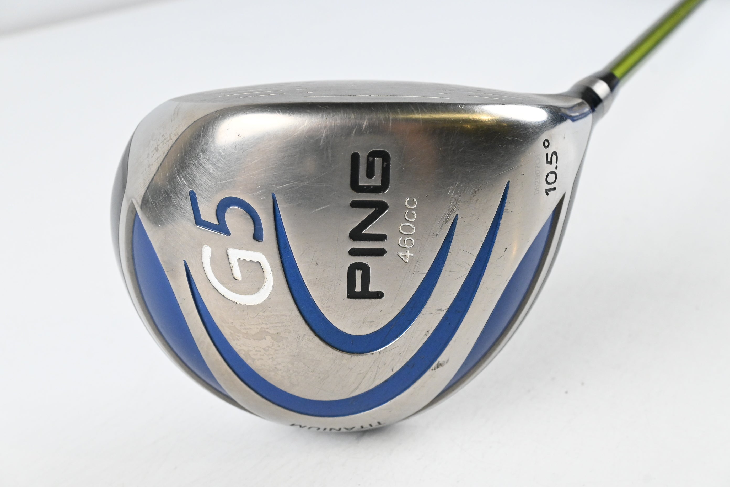 Ping G5 Driver / 10.5 Degree / Stiff Flex Aldila NV Green 65 Shaft