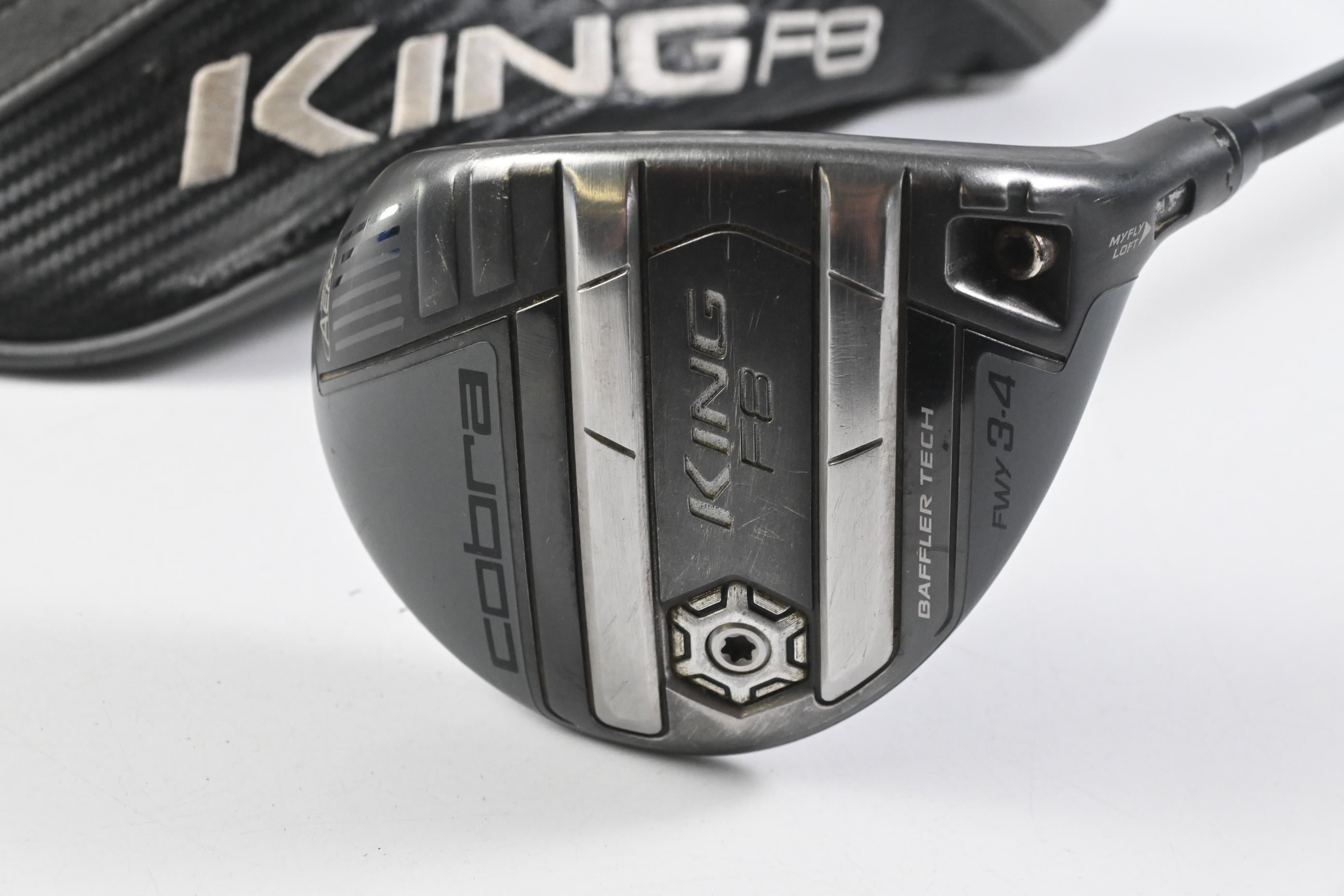 Cobra King F8 #3-4 Wood / 13-16 Degree / Regular Flex Aldila NV 2KXV Blue 70