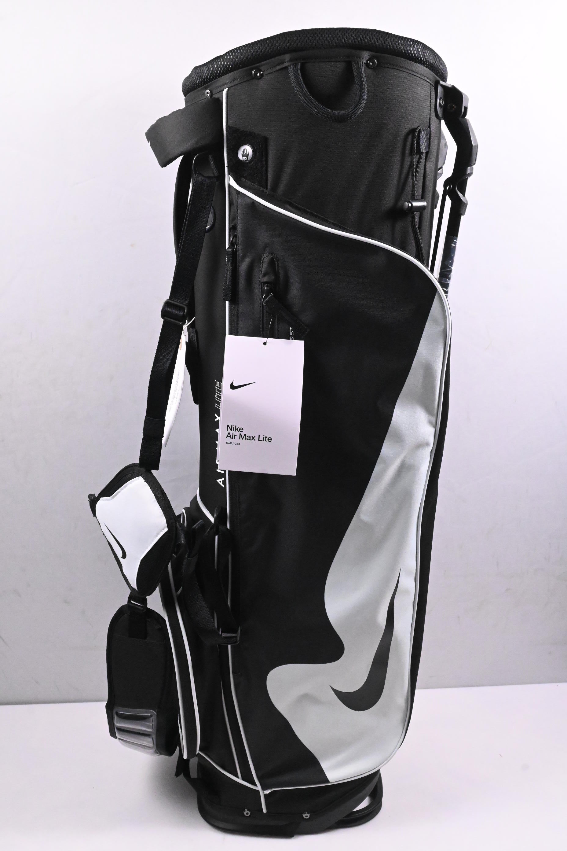 Nike Air Max Lite Stand Bag / 4-Way Divider / Black, White