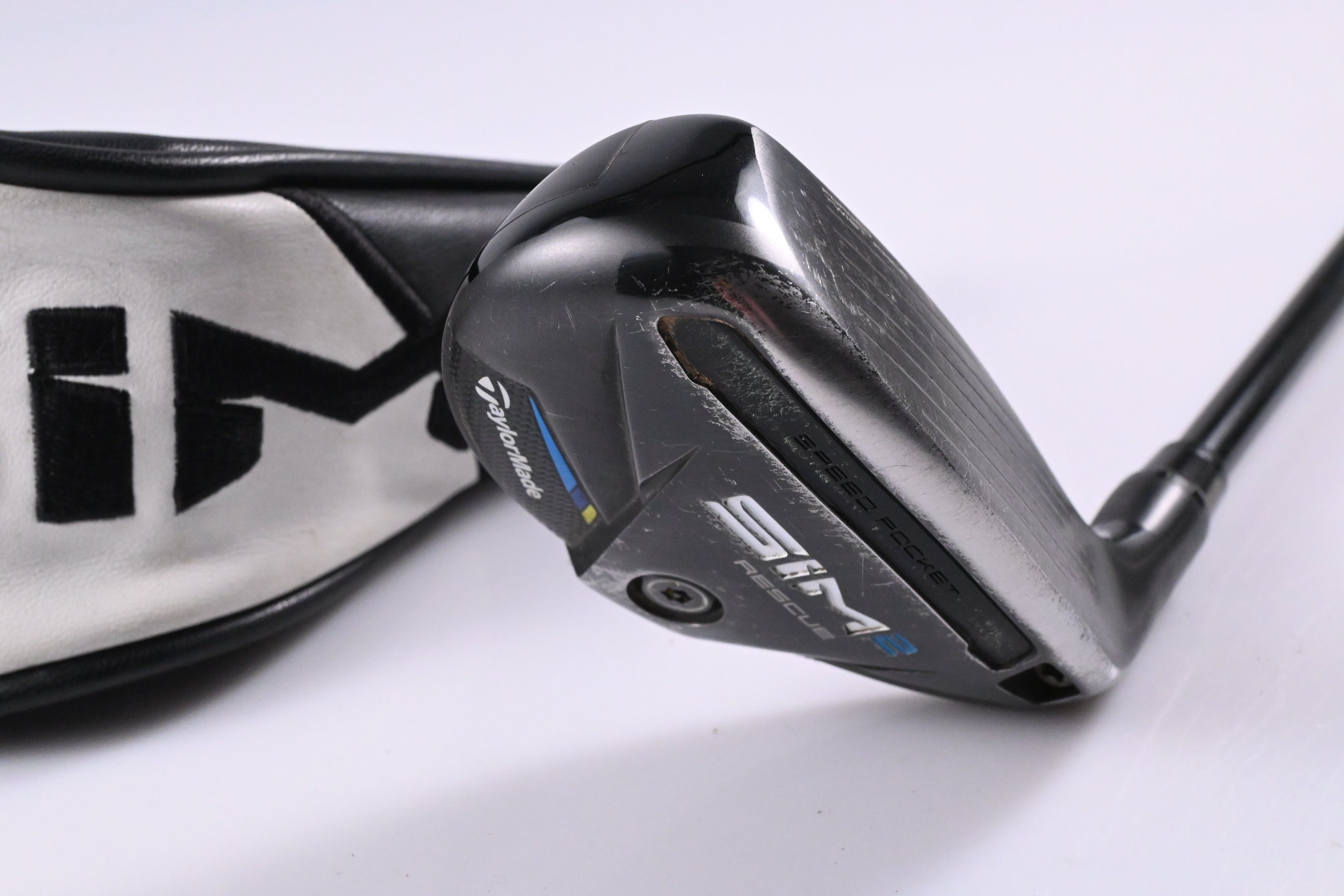 Taylormade SIM2 #3 Hybrid / 19.5 Degree / Stiff Flex Tensei AV Raw Blue 80 Shaft