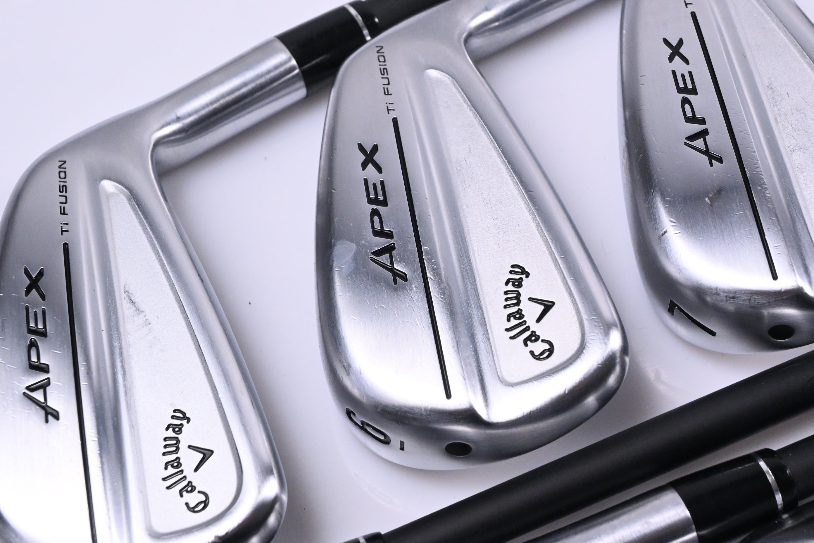 Callaway Apex Ti Fusion 250 Irons / 5-PW+GW / Regular Flex MMT 70 Shafts