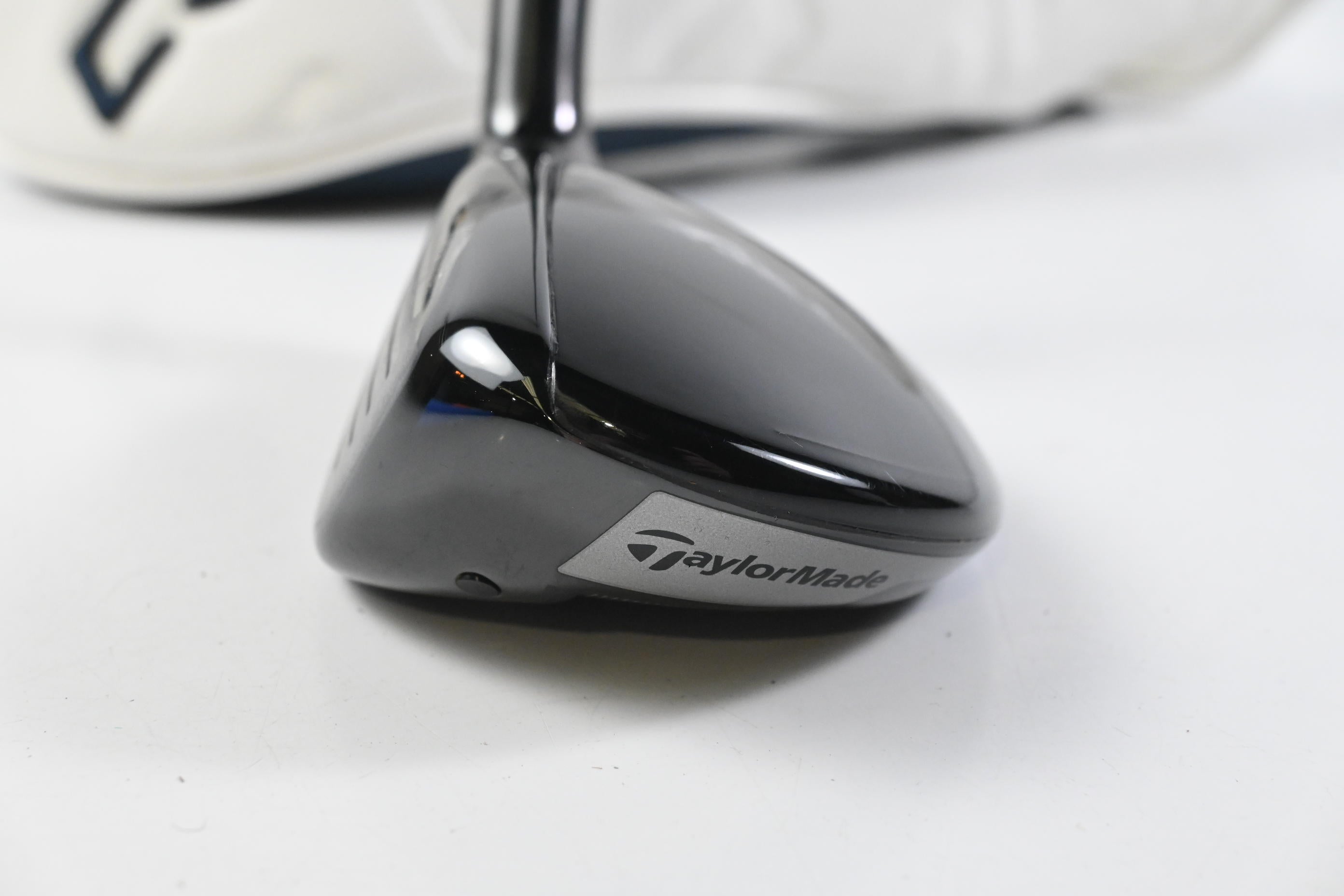 Left Hand Taylormade Qi10 #4 Hybrid / 22 Degree / Stiff Flex Ventus Blue 7 Shaft