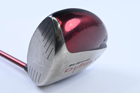 Left Hand Callaway Big Bertha Diablo Driver / 9 Degree / Stiff Flex Aldila DVS