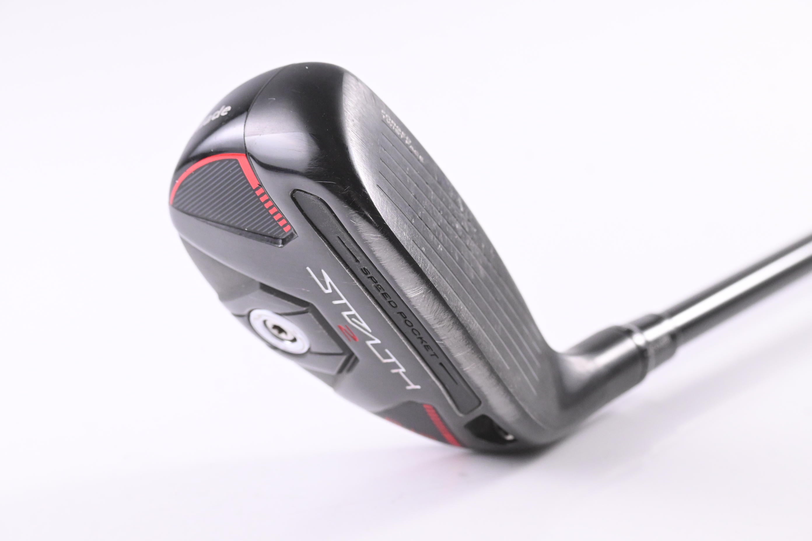 Taylormade Stealth 2 Plus #4 Hybrid / 22 Degree /Stiff Flex Kai`li Red 75 HY Shaft