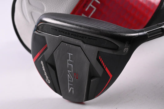 Taylormade Stealth 2 #3 Wood / 15 Degree / Stiff Flex Fujikura Ventus TR Red 6