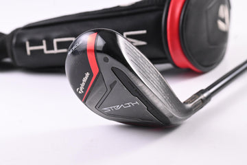 Taylormade Stealth #3 Hybrid / 19 Degree / Stiff Flex HZRDUS RDX Smoke Red 80