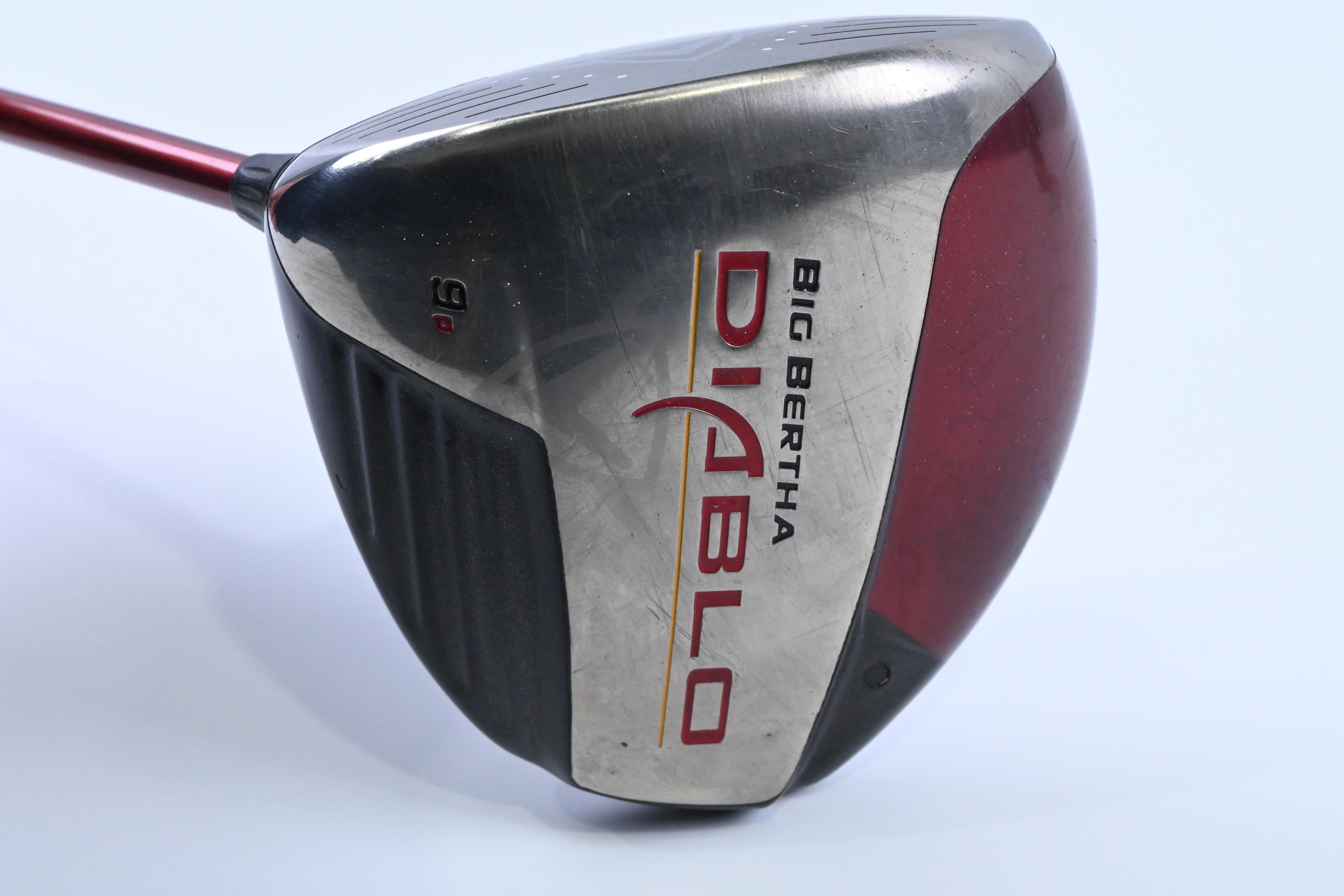 Left Hand Callaway Big Bertha Diablo Driver / 9 Degree / Stiff Flex Aldila DVS