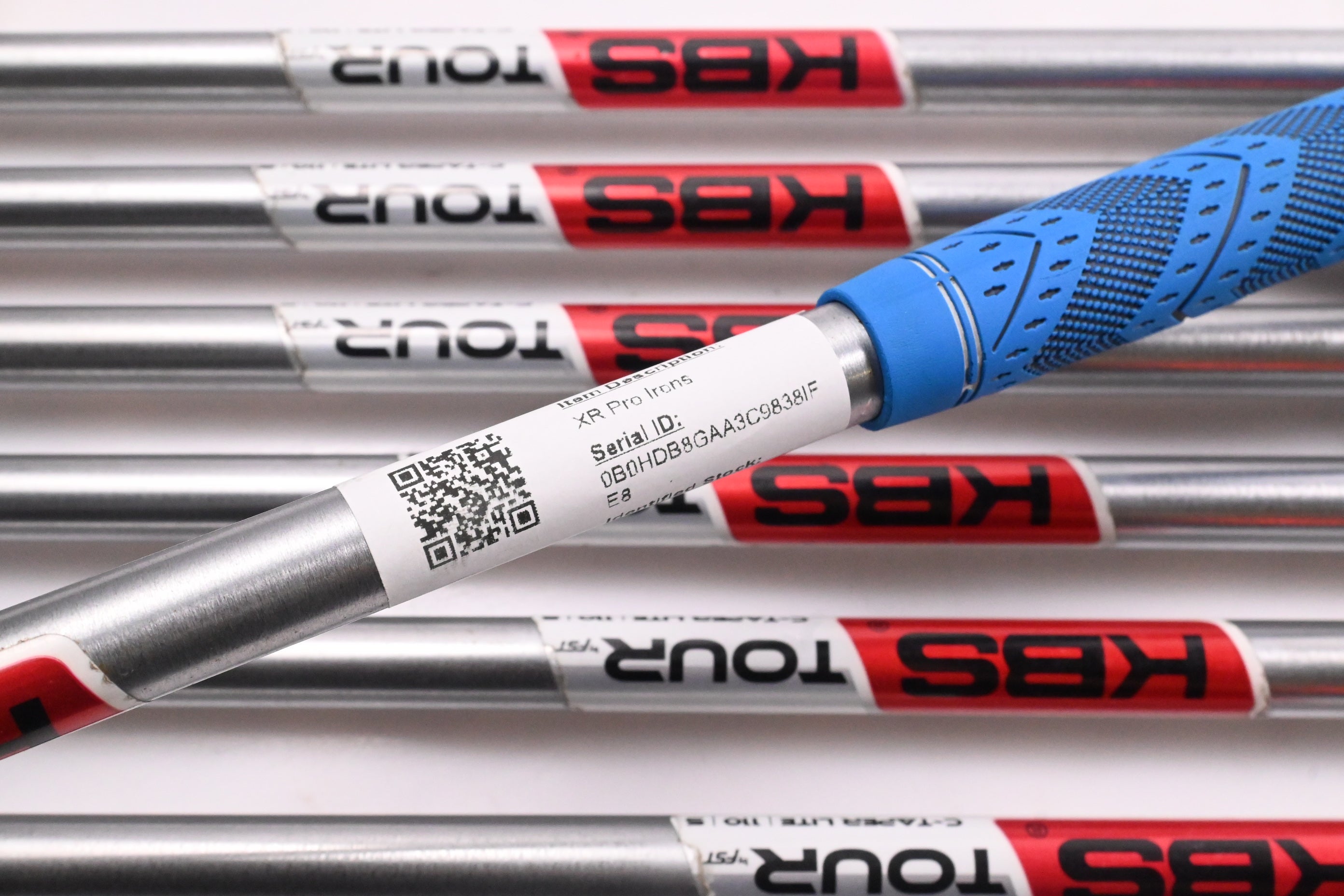 Callaway XR Pro Irons / 4-PW / Stiff Flex KBS Tour C-Taper Lite 110 Shafts