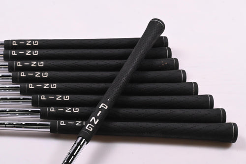 Ping i3 Irons / 3-PW+SW / Blue Dot / Stiff Flex Ping JZ Shafts