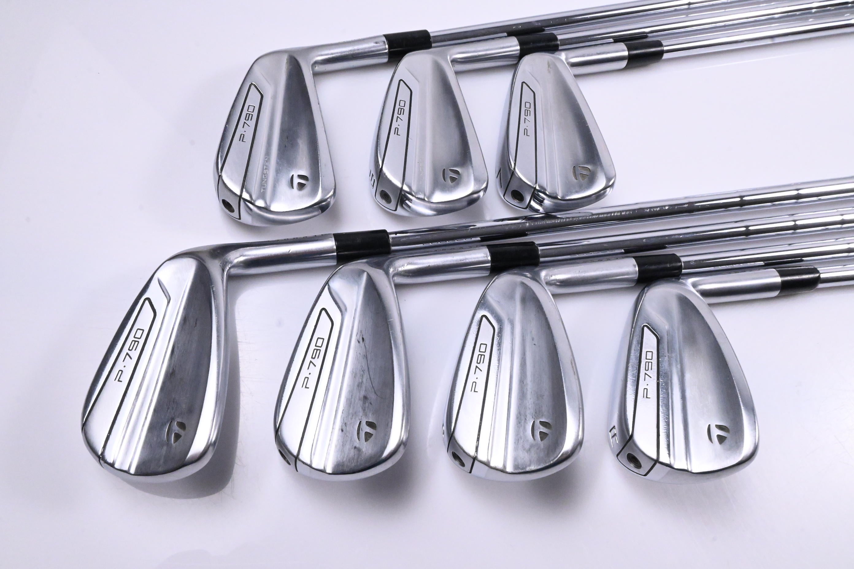 Taylormade P790 2019 Irons / 5-PW+GW / Stiff Flex KBS Tour Shafts