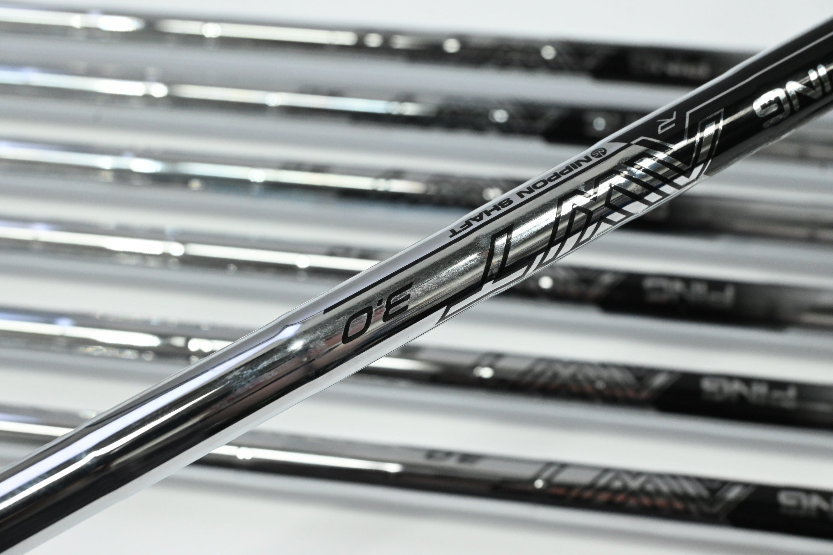 Ping G440 Irons / 6-PW+UW+56° / Blue Dot / Regular Flex Ping AWT 3.0 Shafts