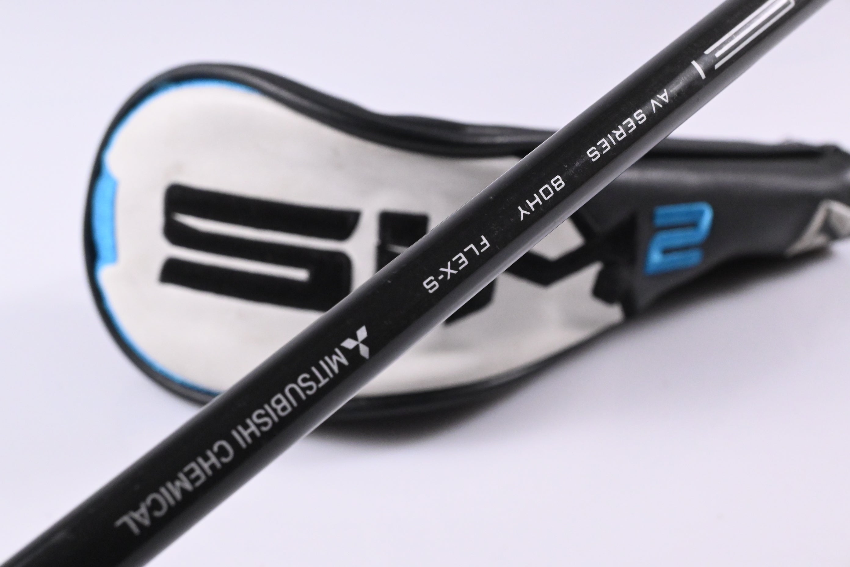Taylormade SIM2 #3 Hybrid / 19.5 Degree / Stiff Flex Tensei AV Raw Blue 80 Shaft