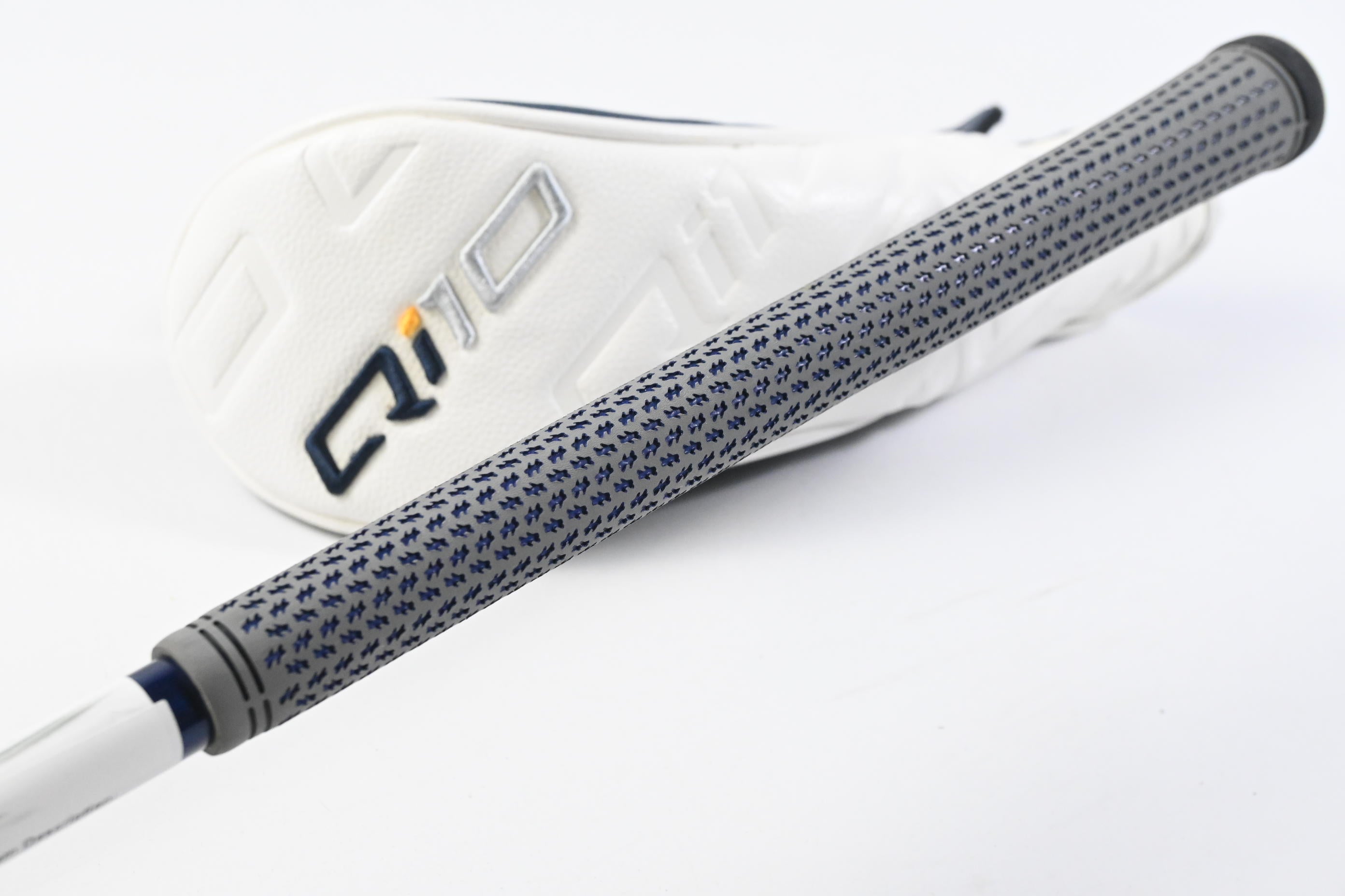 Left Hand Taylormade Qi10 #4 Hybrid / 22 Degree / Stiff Flex Ventus Blue 7 Shaft