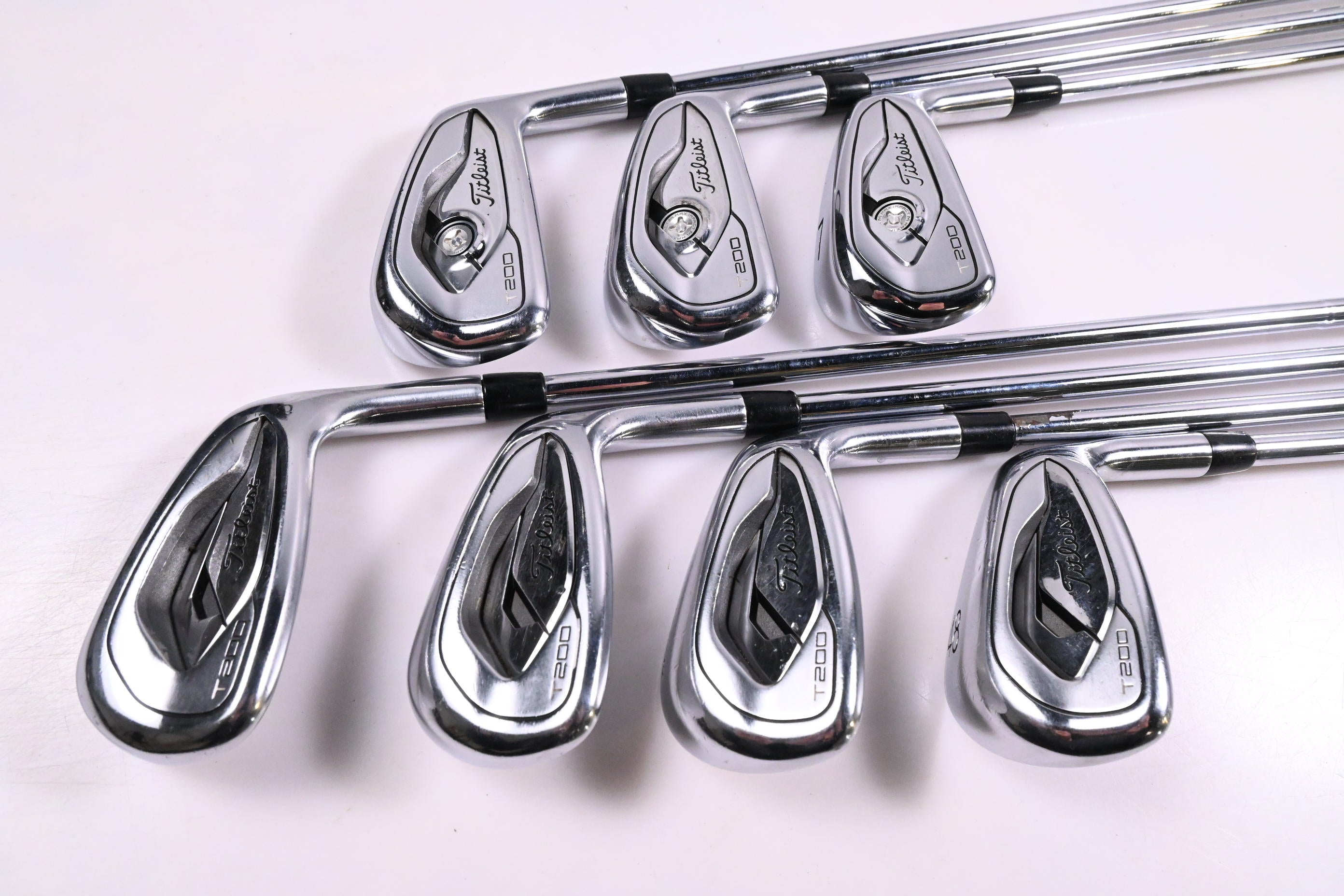 Titleist T200 2019 Irons / 5-PW+48° / Regular Flex AMT Red R300 Shafts