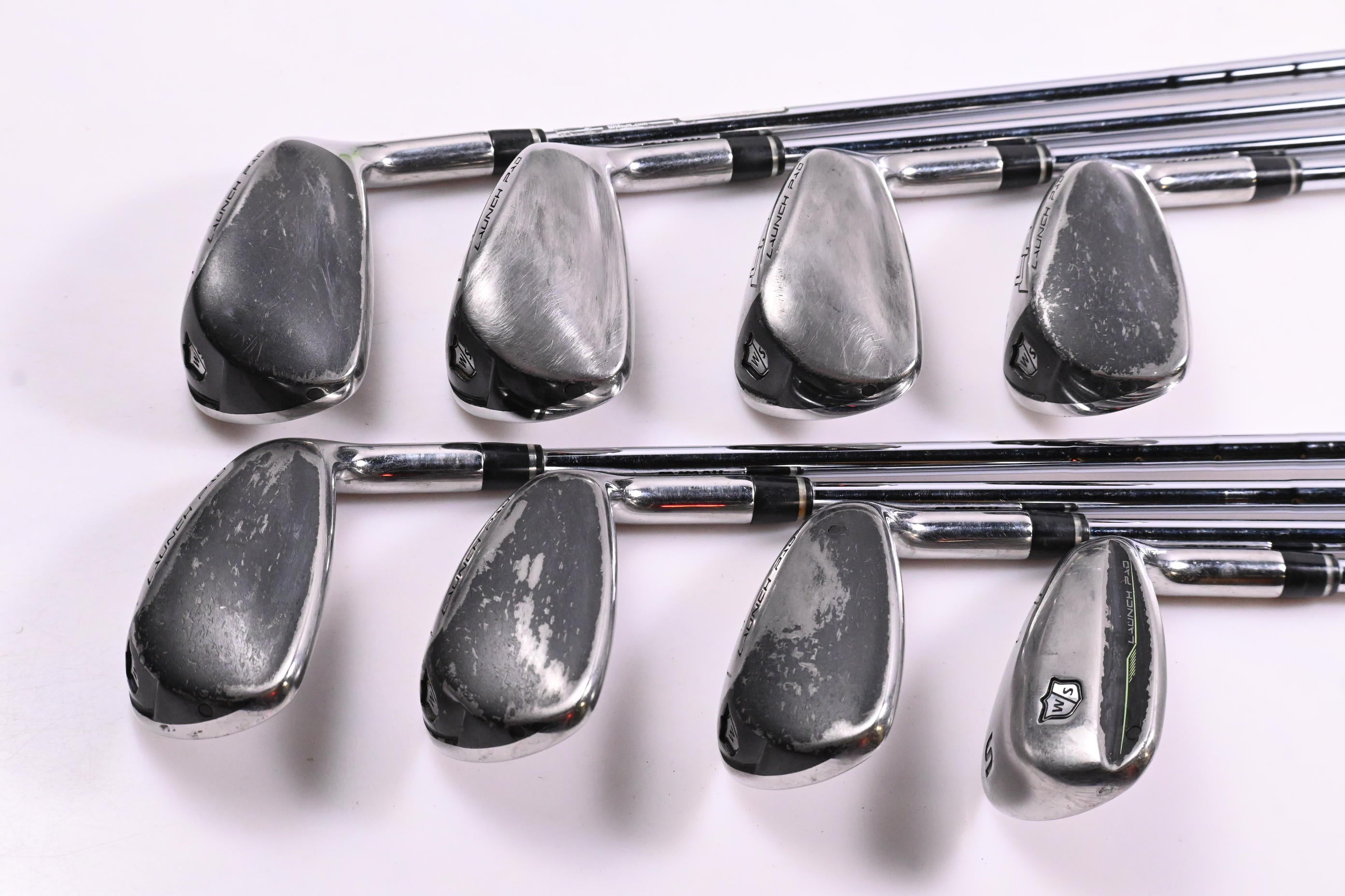 Wilson Launch Pad Irons / 5-PW+GW+SW / Senior Flex KBS Tour 80 Shafts