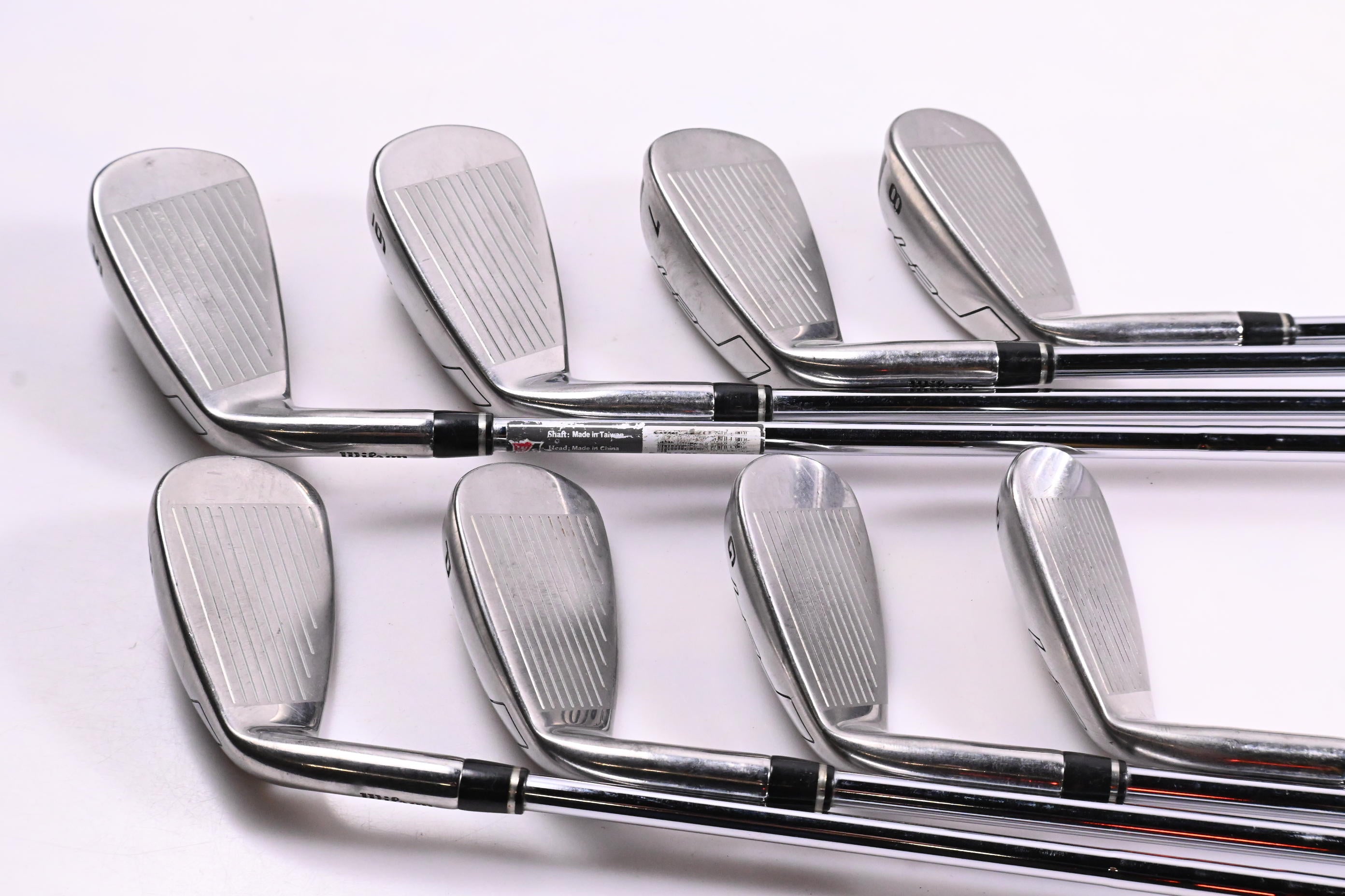 Wilson Launch Pad Irons / 5-PW+GW+SW / Senior Flex KBS Tour 80 Shafts