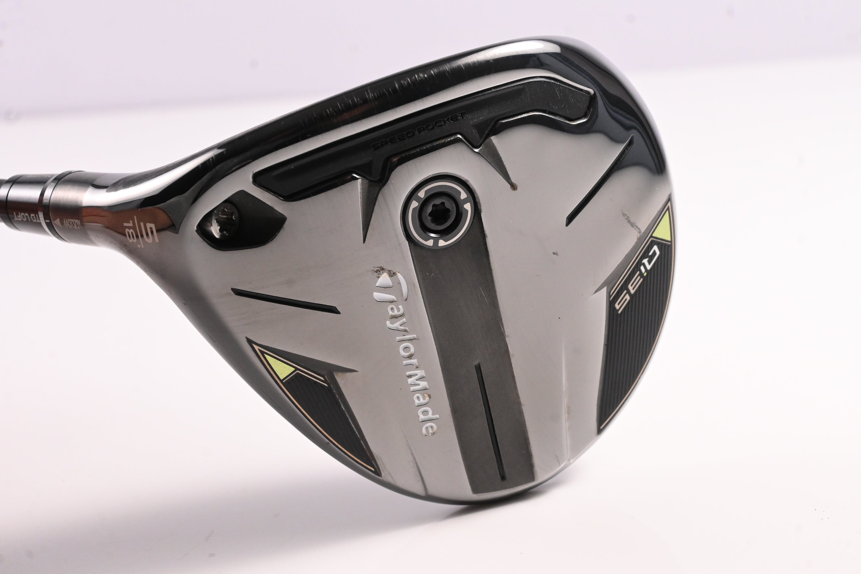 Left Hand Taylormade Qi35 #5 Wood / 18 Degree / Regular Flex Ventus Blue 5 Shaft