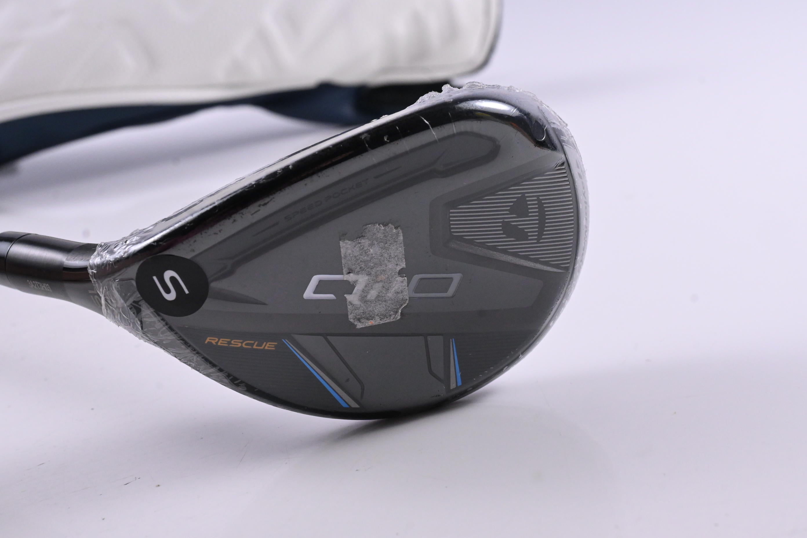 Left Hand Taylormade Qi10 #3 Hybrid / 19 Degree / Stiff Flex Fujikura Ventus TR
