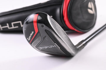 Taylormade Stealth #4 Hybrid / 22 Degree / Stiff Flex HZRDUS RDX Smoke Red 80