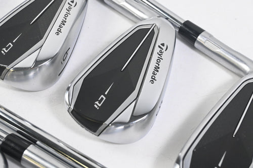 Left Hand Taylormade Qi Irons / 4-PW+GW / Stiff Flex KBS MAX MT 85 Shafts