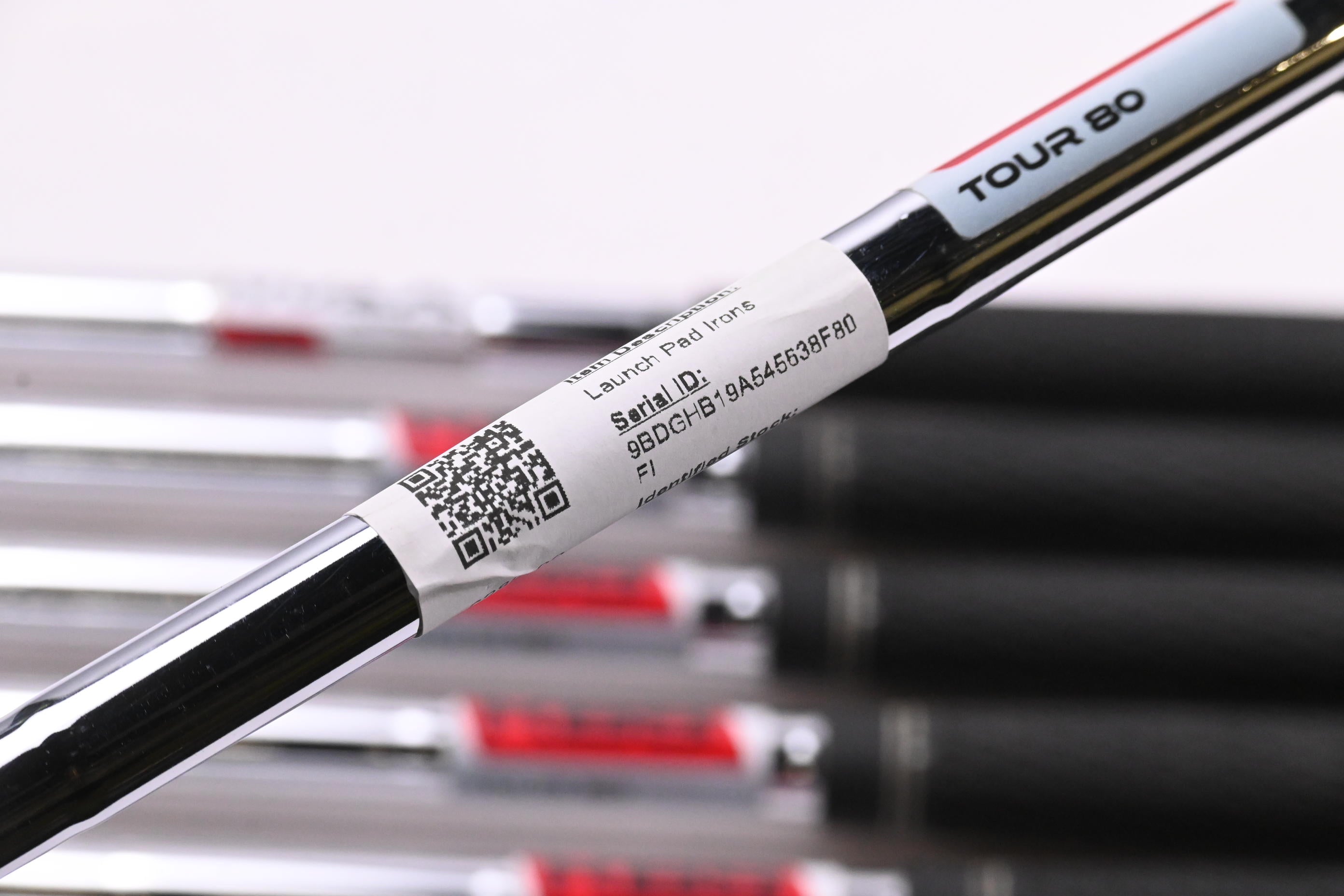 Wilson Launch Pad Irons / 5-PW+GW+SW / Senior Flex KBS Tour 80 Shafts