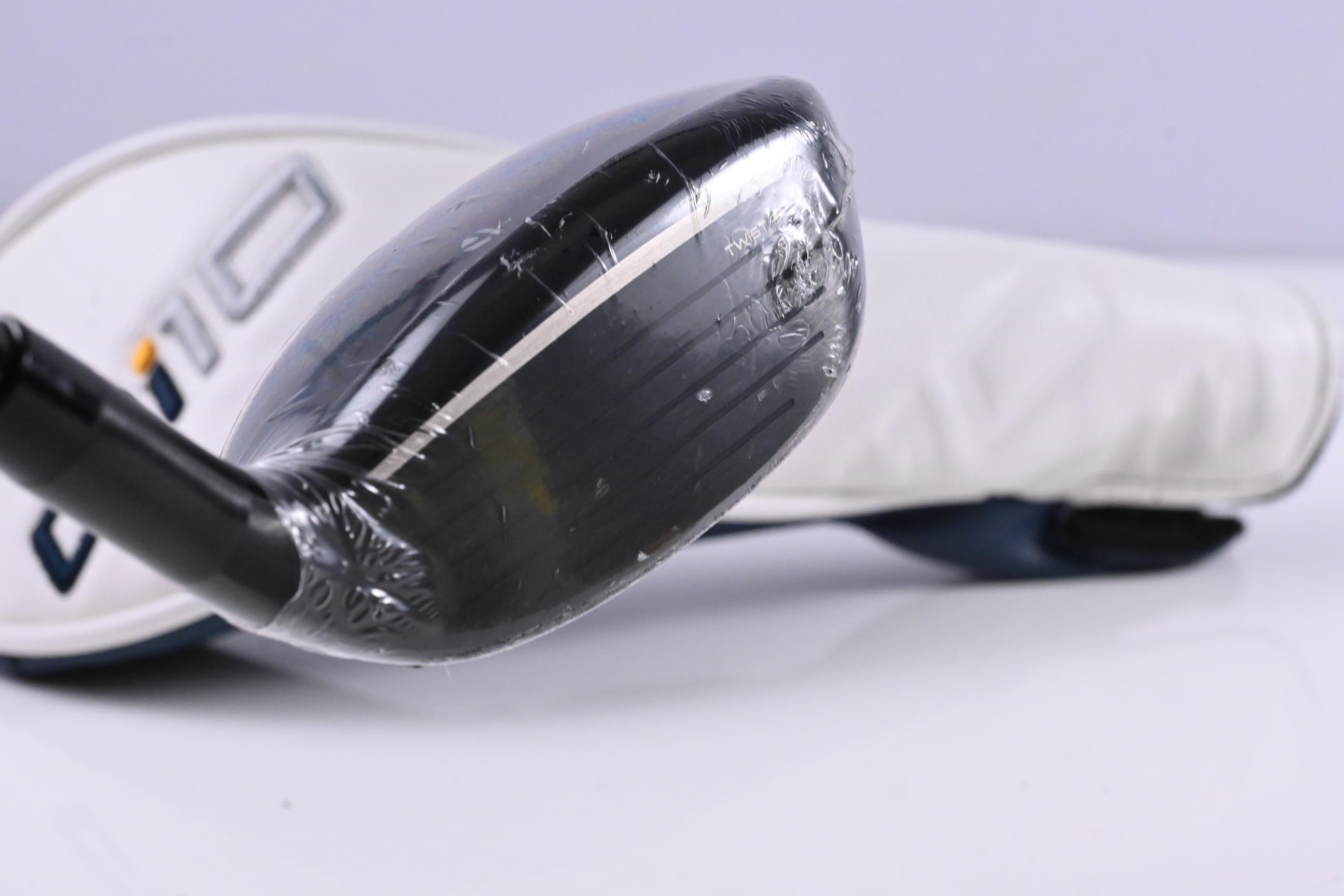 Left Hand Taylormade Qi10 #3 Hybrid / 19 Degree / Stiff Flex Fujikura Ventus TR