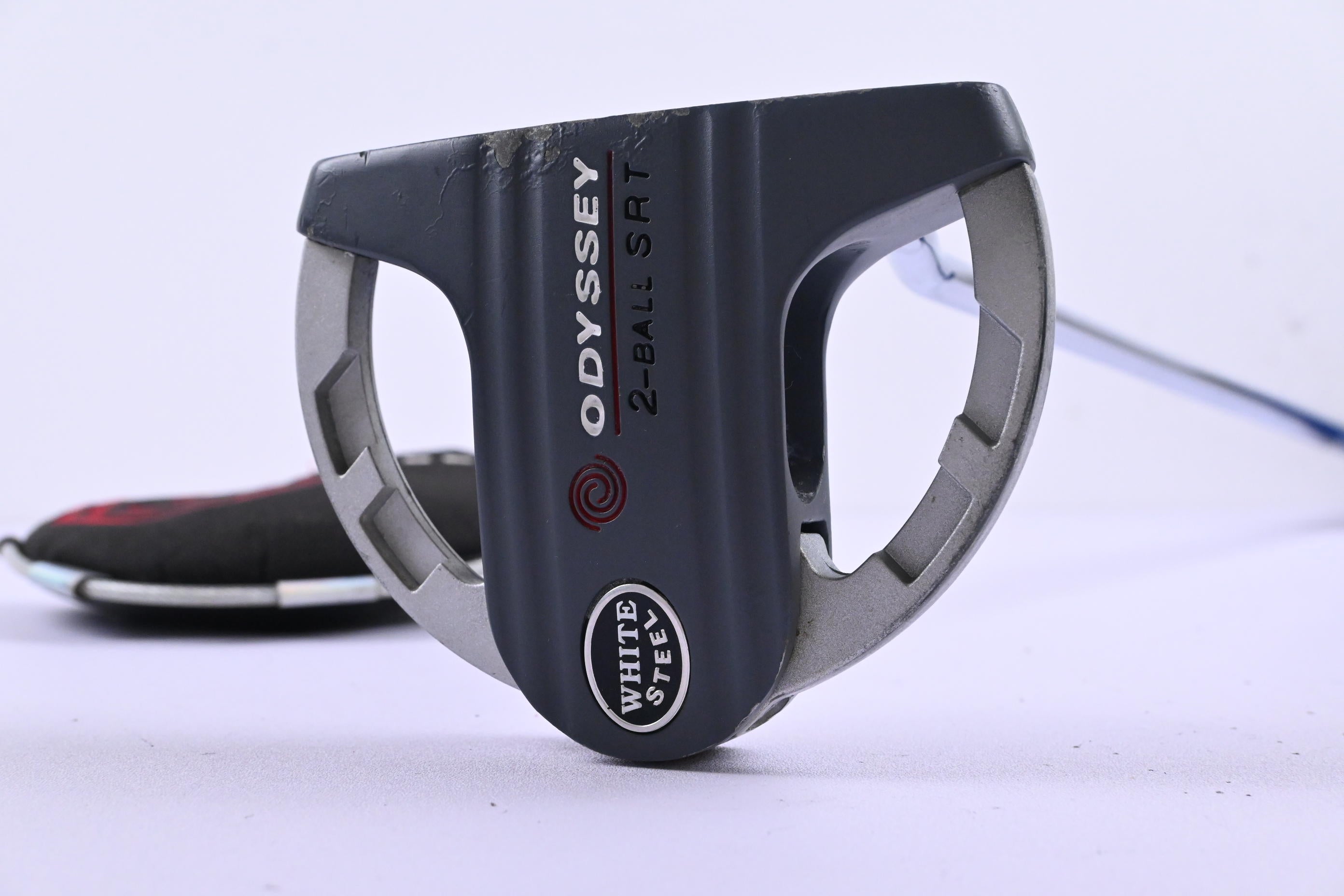 Odyssey White Steel SRT 2-Ball Putter / 35 Inch