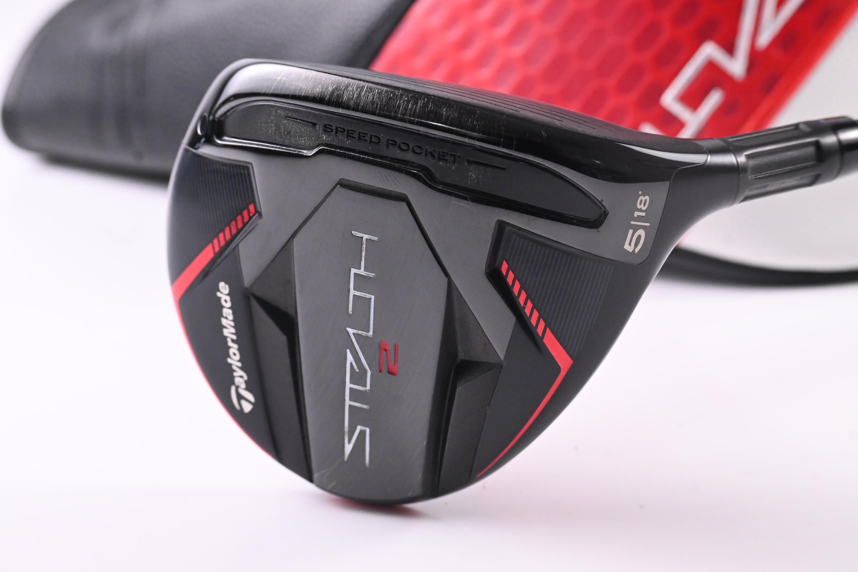 Taylormade Stealth 2 #5 Wood / 18 Degree / Regular Flex Fujikura Ventus TR Red 5