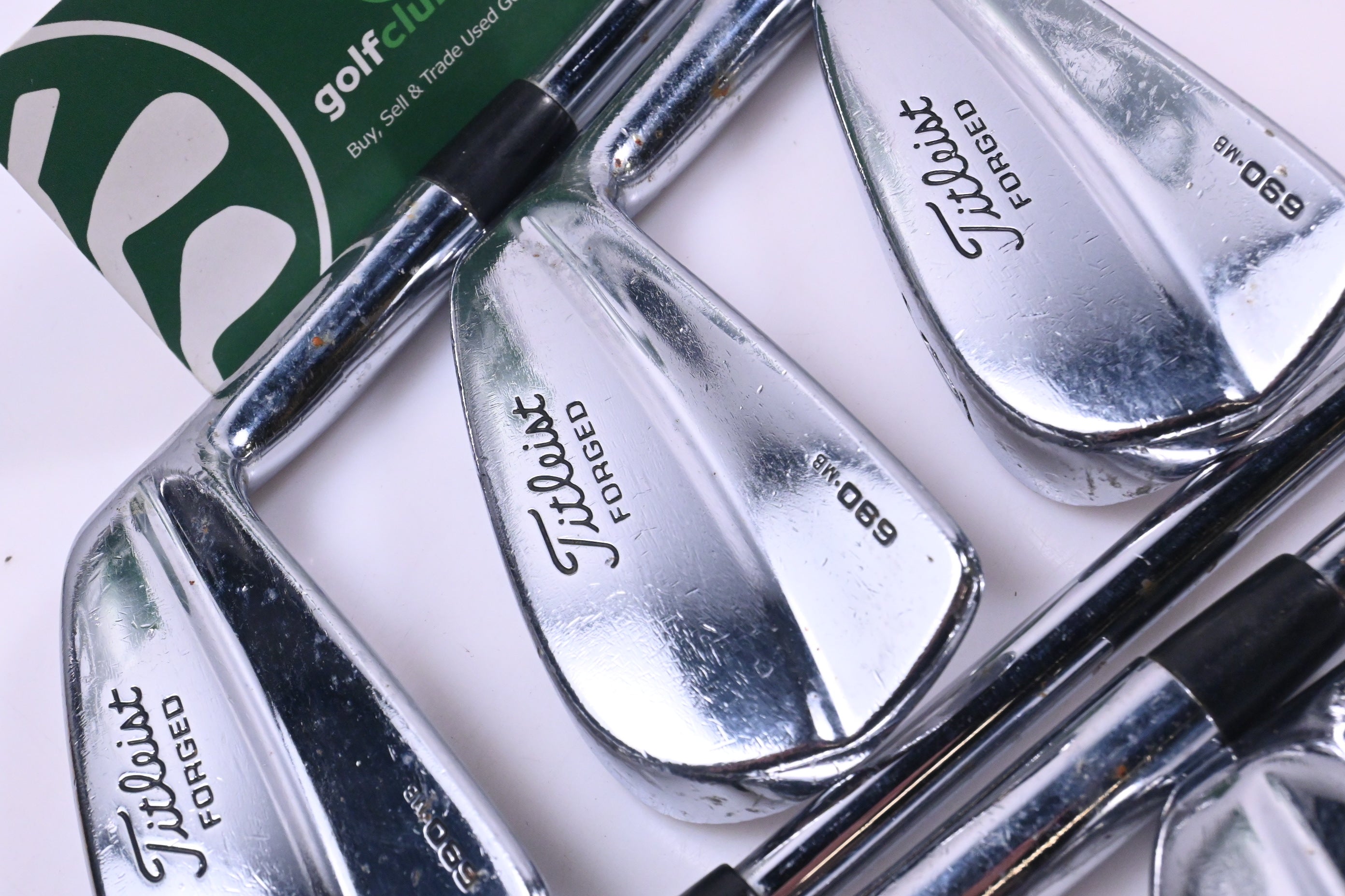 Titleist 690.MB Irons / 4-PW / Regular Plus Flex Project X Flighted Rifle Shafts