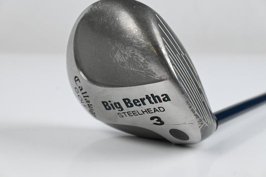 Ladies Callaway Big Bertha Steelhead #3 Wood / 16 Degree / Ladies Flex Gems