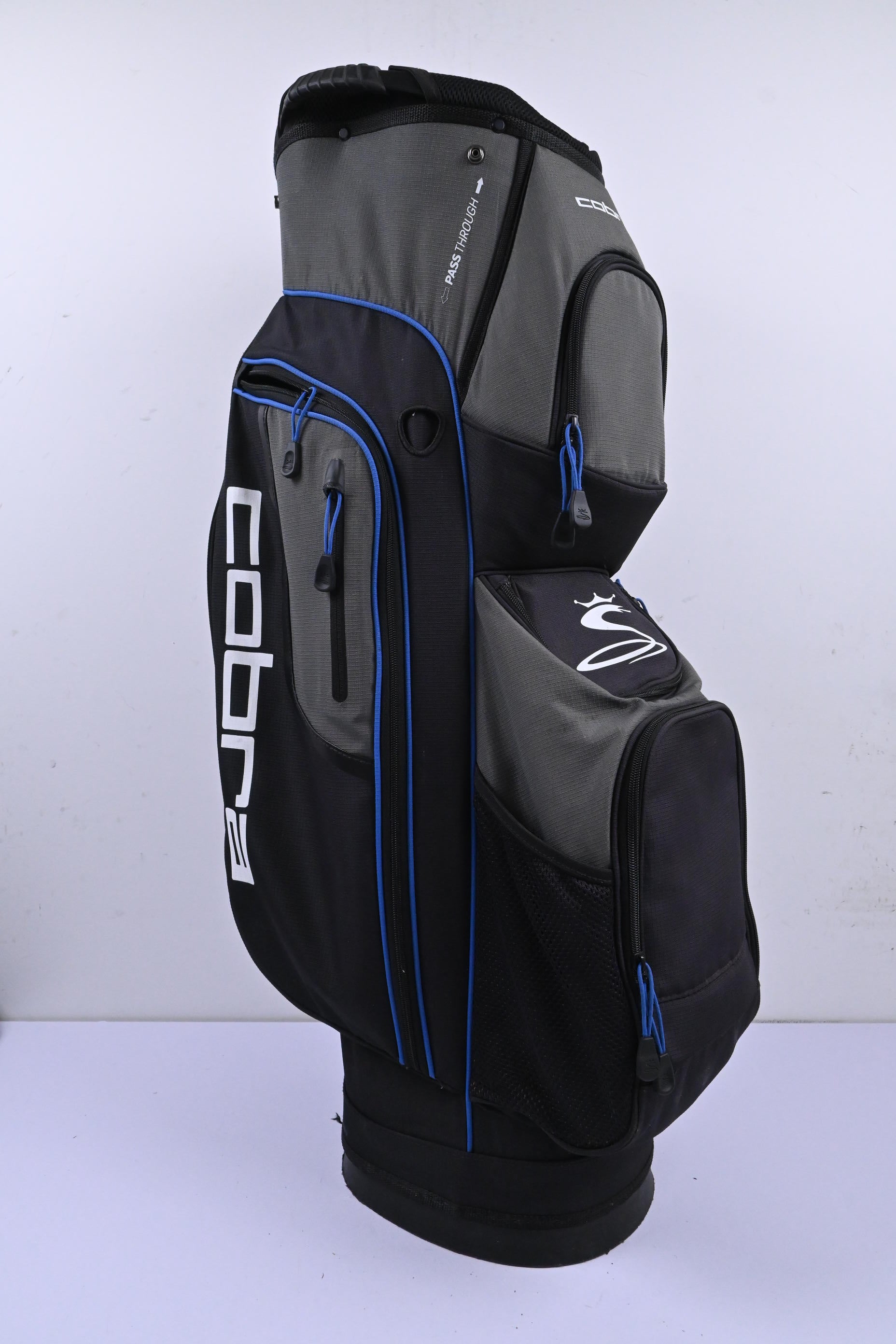 Cobra Cart Bag / 14-Way Divider / Grey & Black