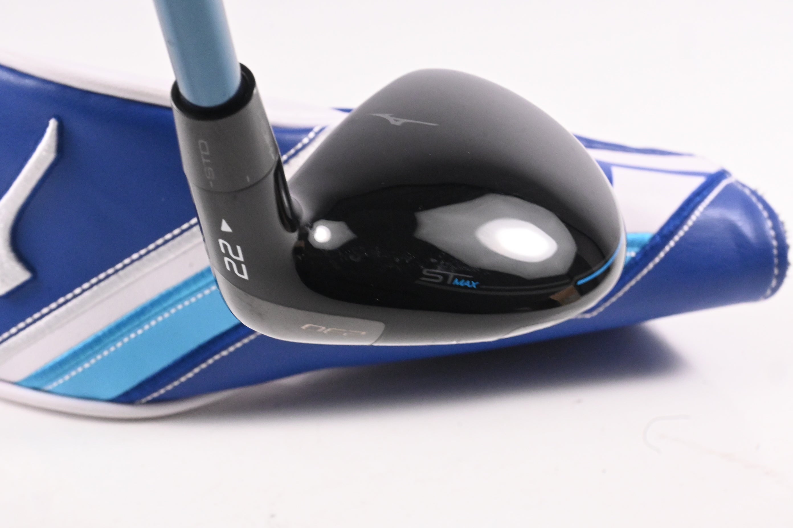 Mizuno ST-Max 230 #4 Hybrid / 22 Degree / Regular Flex UST LIN-Q Blue 75 Shaft