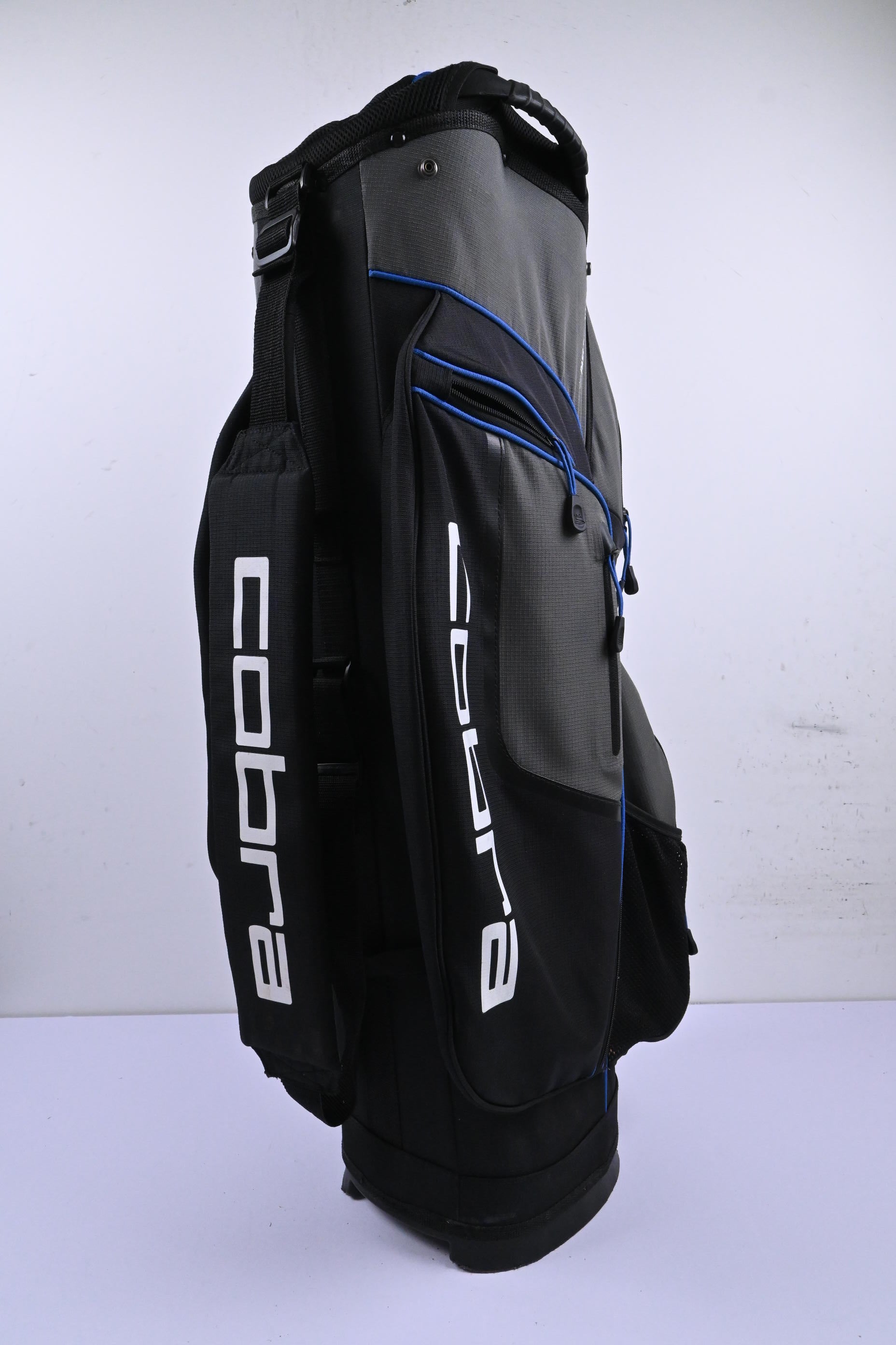 Cobra Cart Bag / 14-Way Divider / Grey & Black