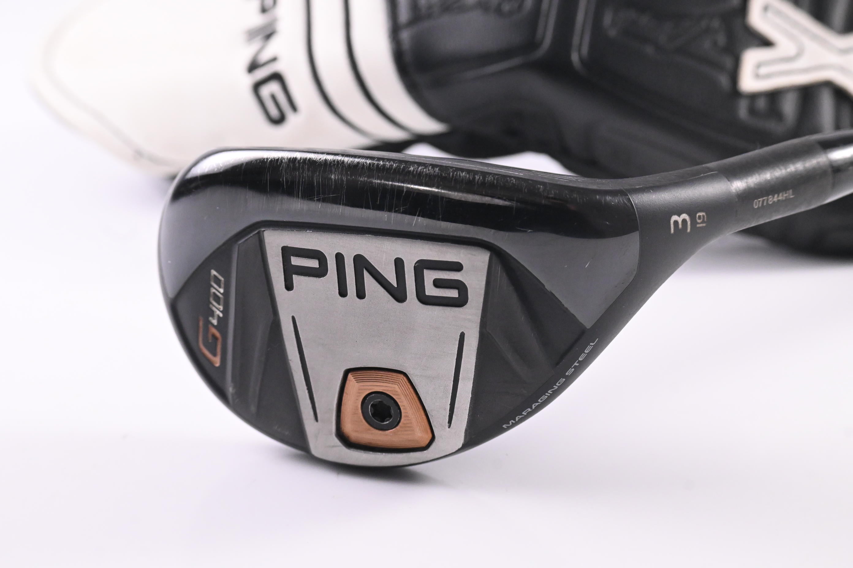 Ping G400 #3 Hybrid / 19 Degree / Stiff Flex Ping Alta CB 70 Shaft