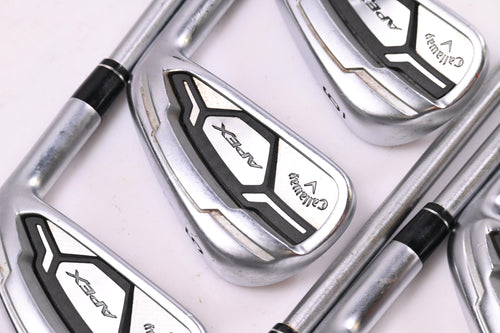 Callaway Apex CF16 Irons / 4-PW / Stiff Flex KBS Tour C-Taper 120 Shafts