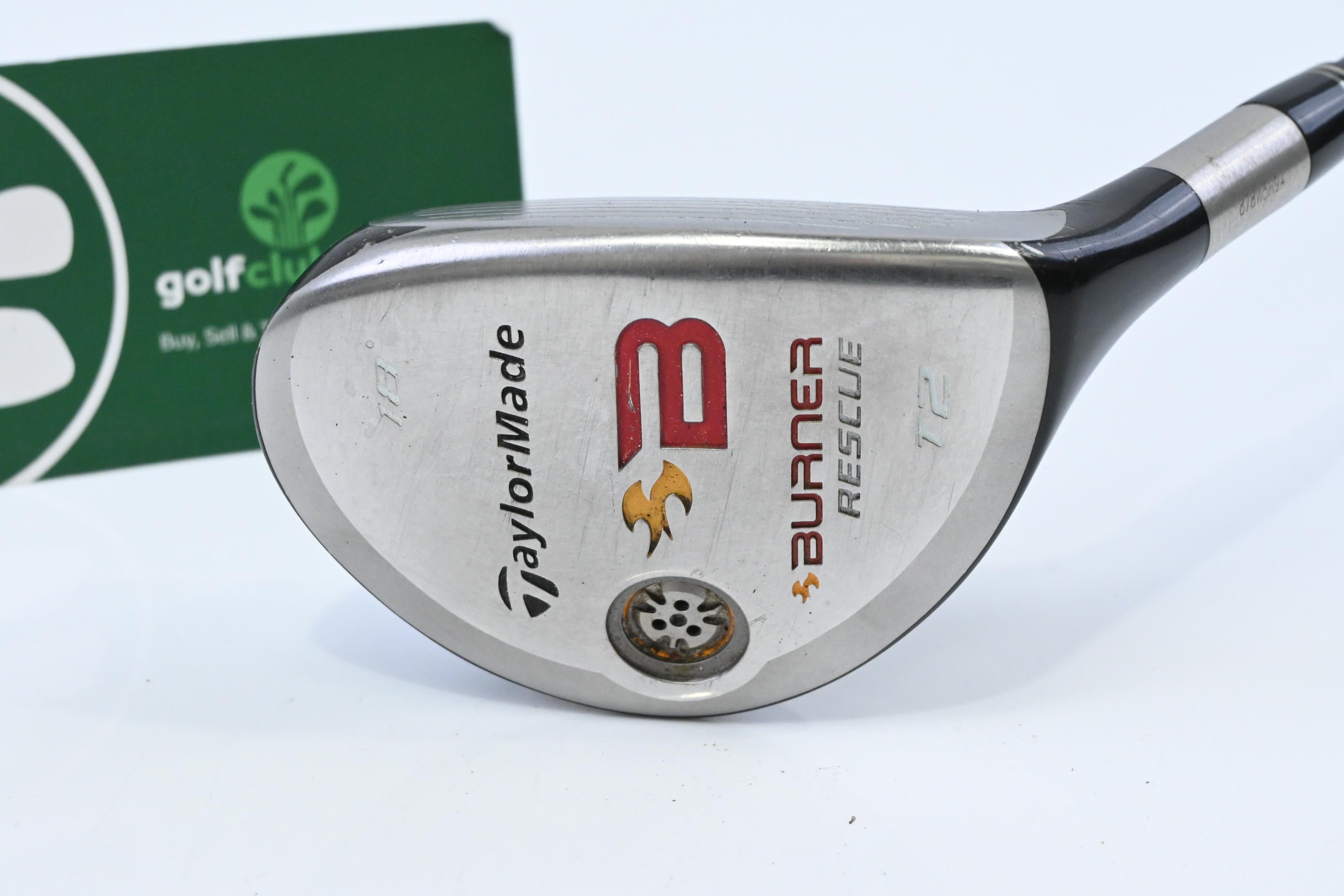 Taylormade Burner 2008 #2 Hybrid / 18 Degree / Stiff Flex Taylormade Reax 85