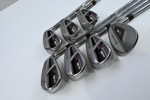 Taylormade M6 Irons / 5-PW+SW / Regular Flex KBS Tour Shaft