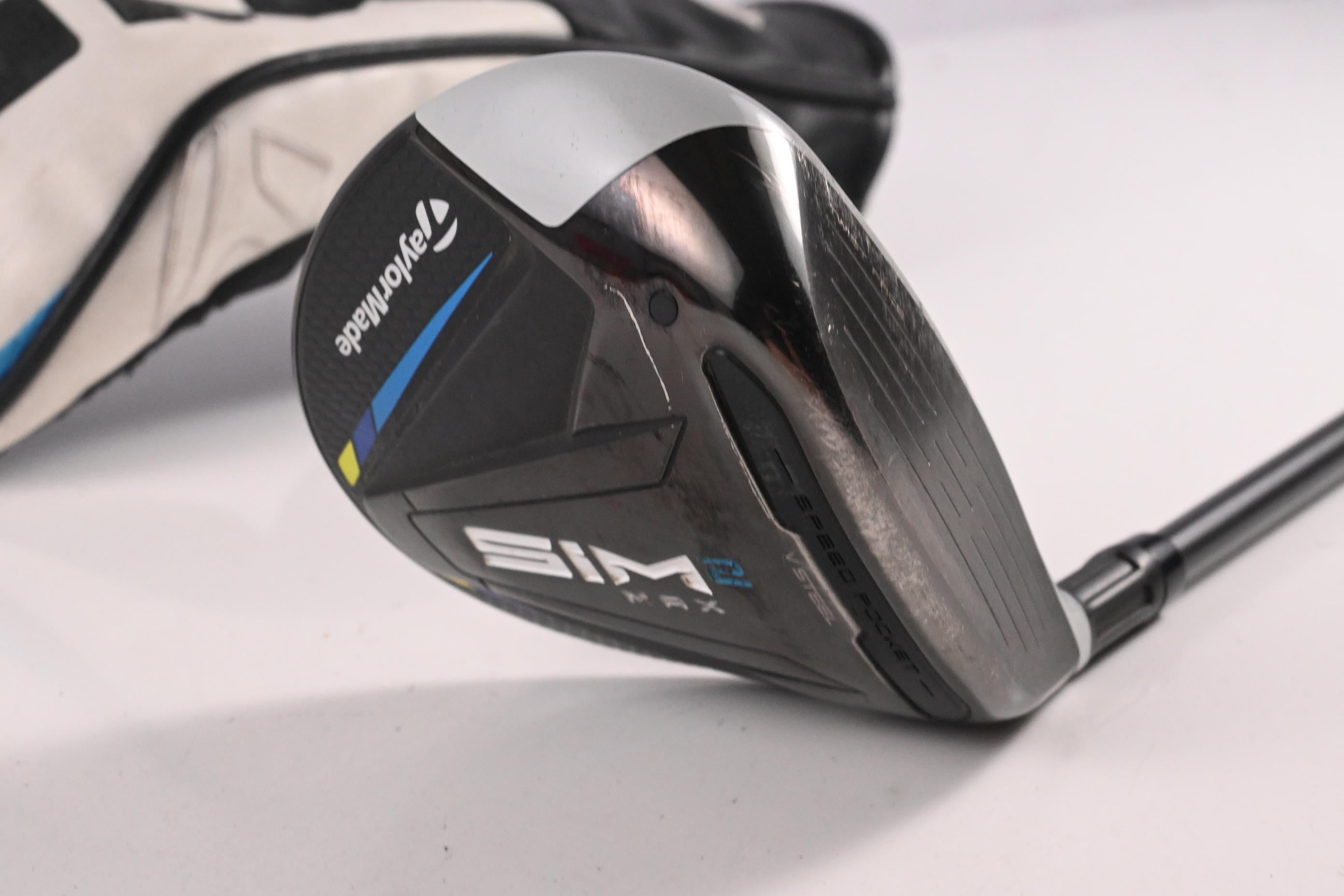Taylormade SIM2 Max #3 Wood / 16.5 Degree / Stiff Flex Evenflow Riptide 70 Shaft