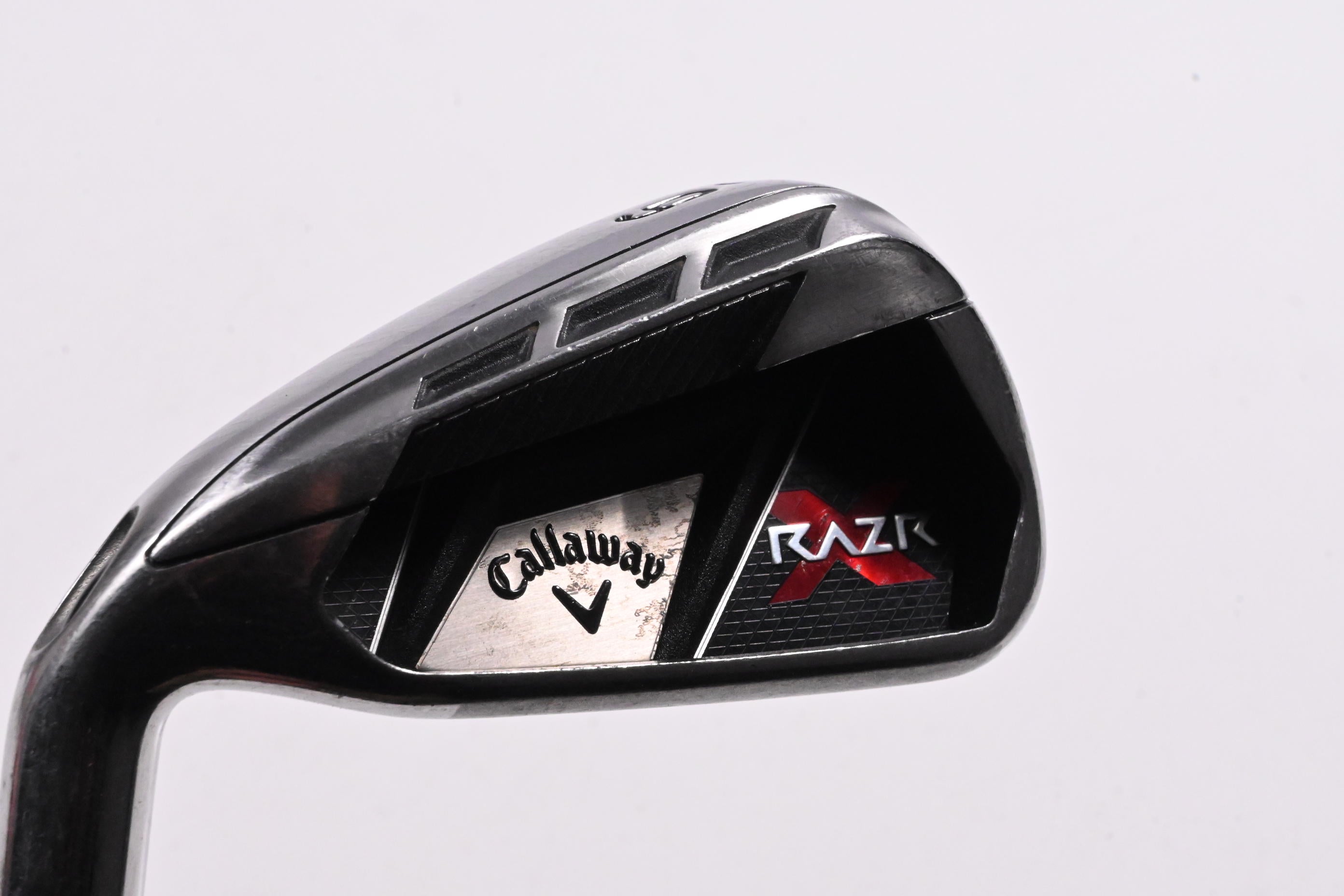 Left Hand Callaway RAZR X #6 Iron / 28 Degree / Uniflex Callaway Razr X Shaft